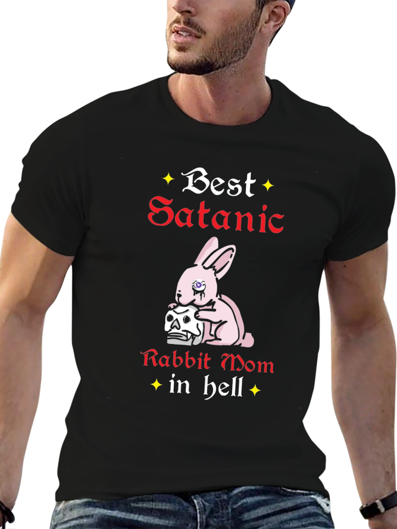 Best Satanic Rabbit Mom in Hell T-Shirt