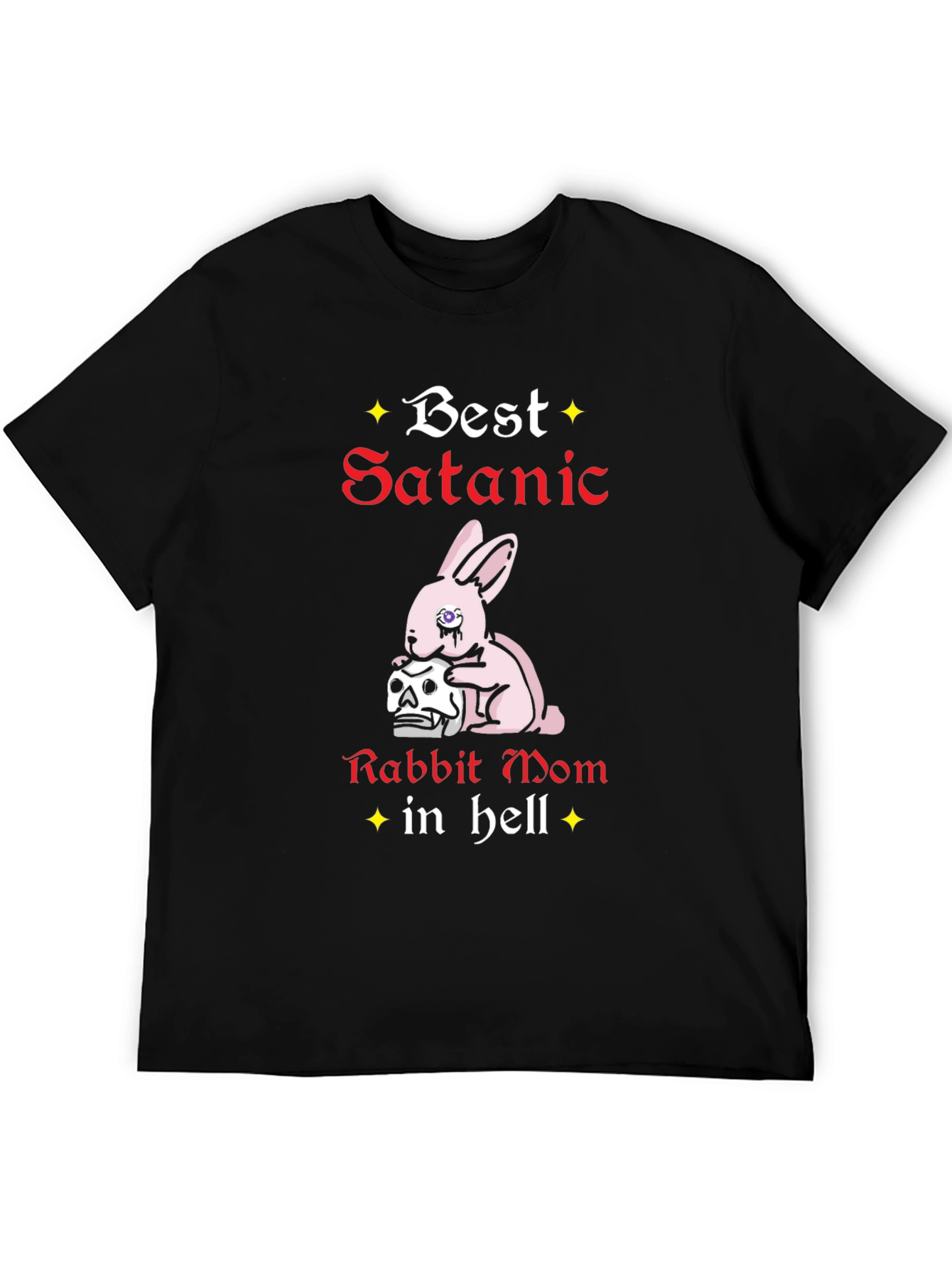 Best Satanic Rabbit Mom in Hell T-Shirt