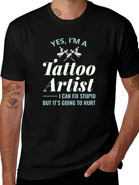 Tattoo Artist Graphic Tee - Funny Tattoo Lover Shirt