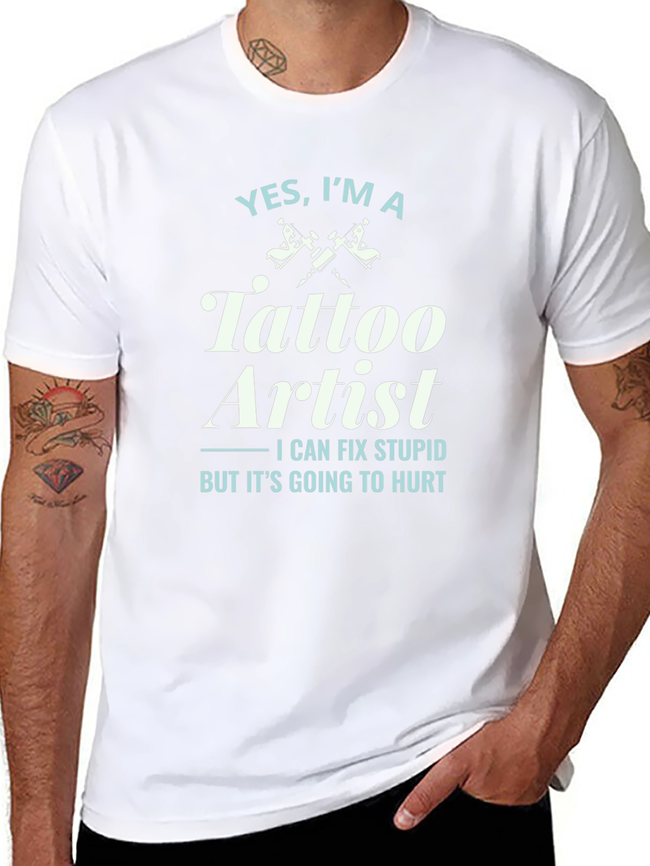 Tattoo Artist Graphic Tee - Funny Tattoo Lover Shirt