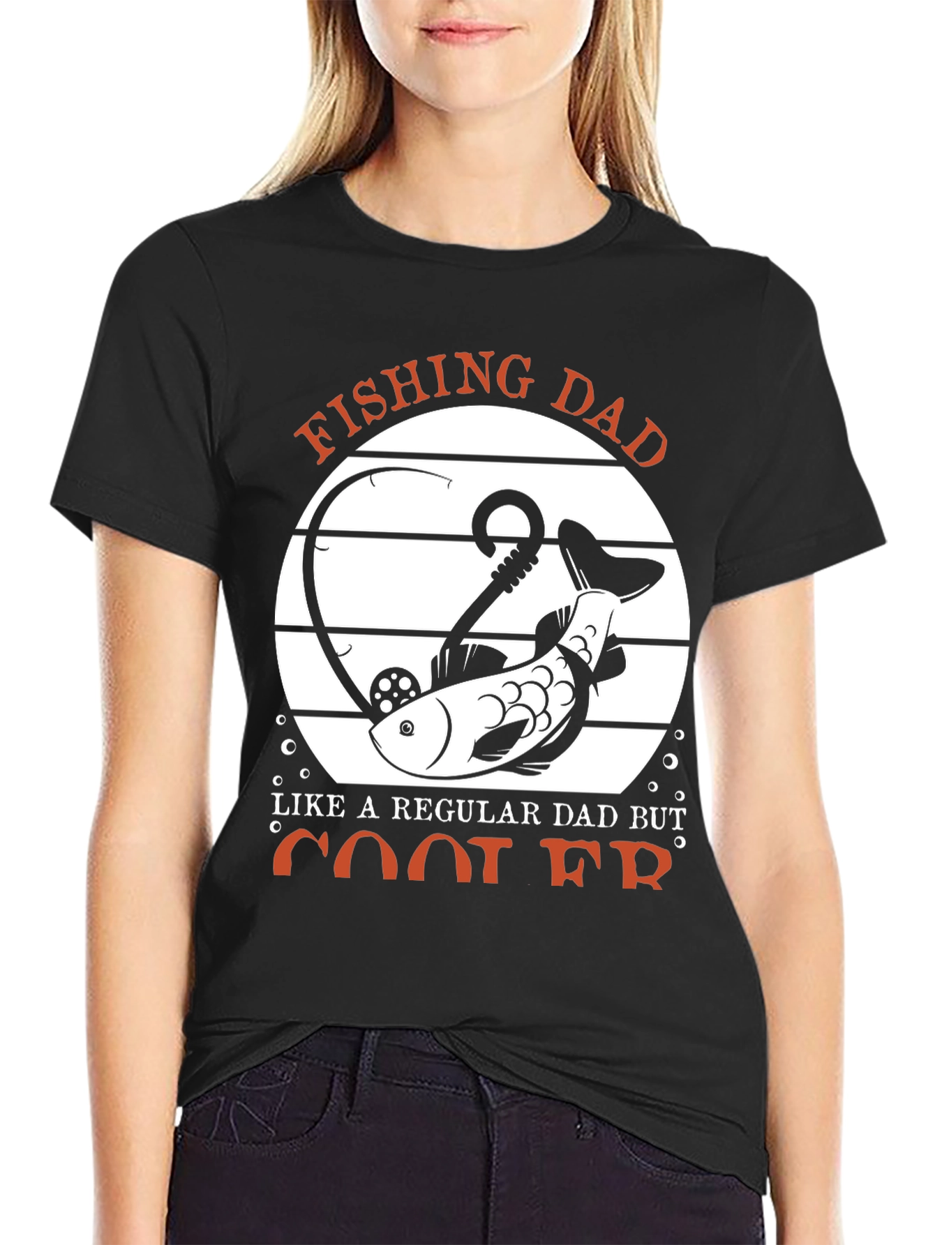 Fishing Dad T-Shirt - Cool Dad Graphic Tee