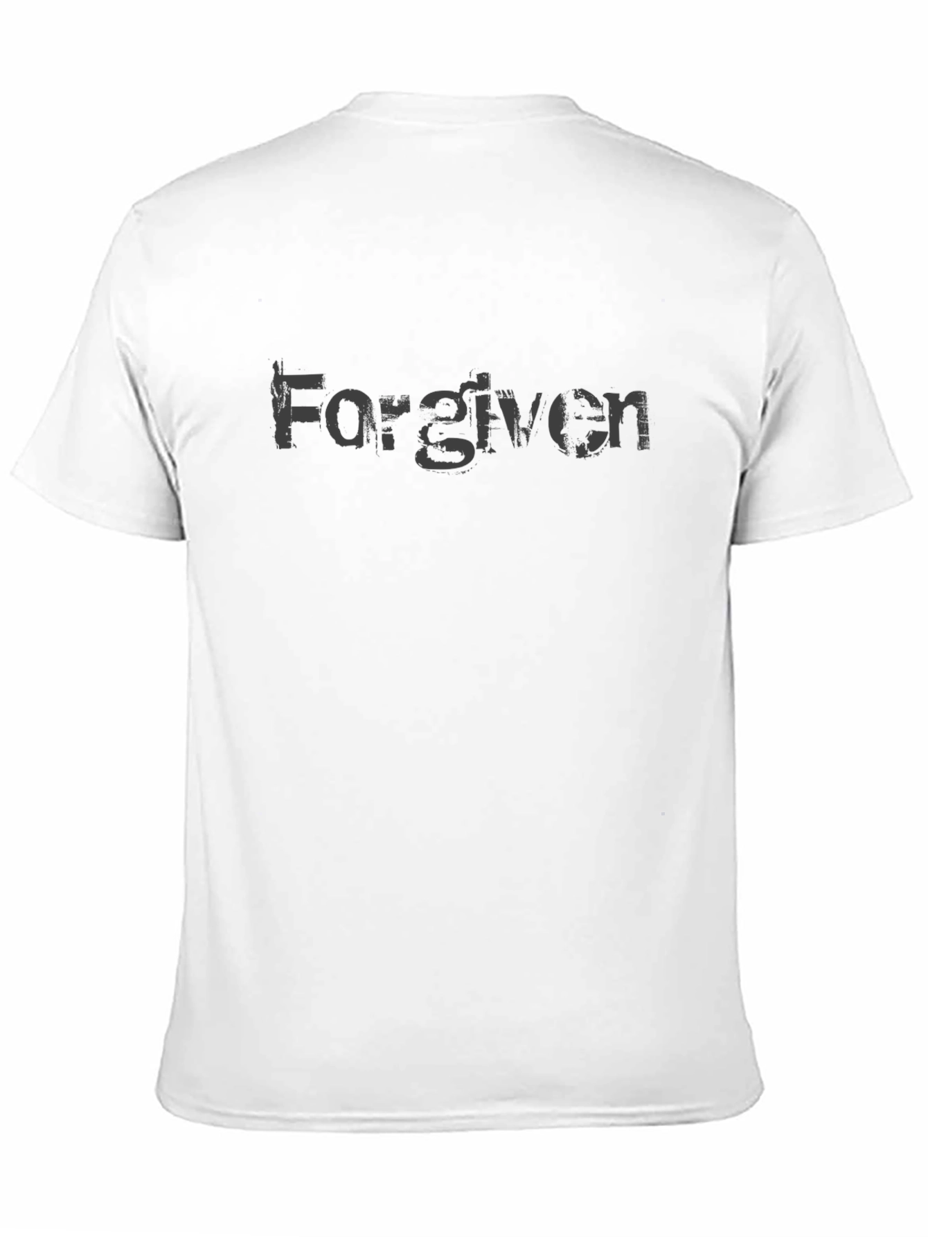 Forgiven Graphic Print Mens T-Shirt