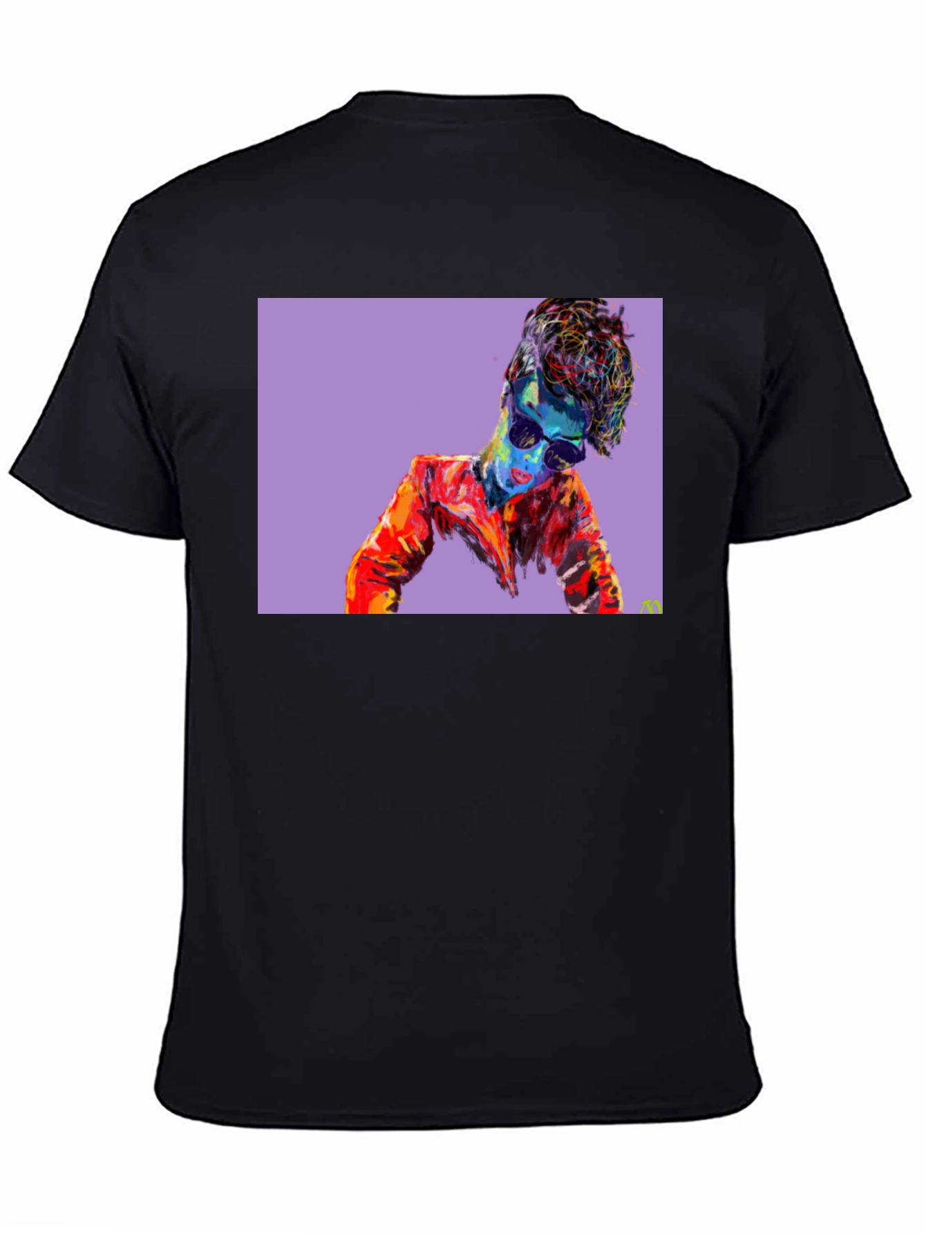 Abstract Pop Art Graphic Tee - Cool Artistic Design