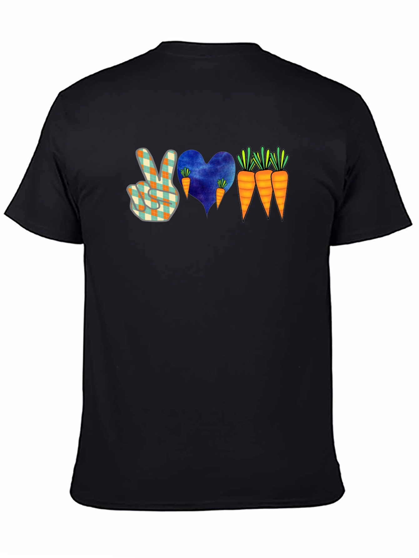 Peace Love Carrots Graphic T-Shirt