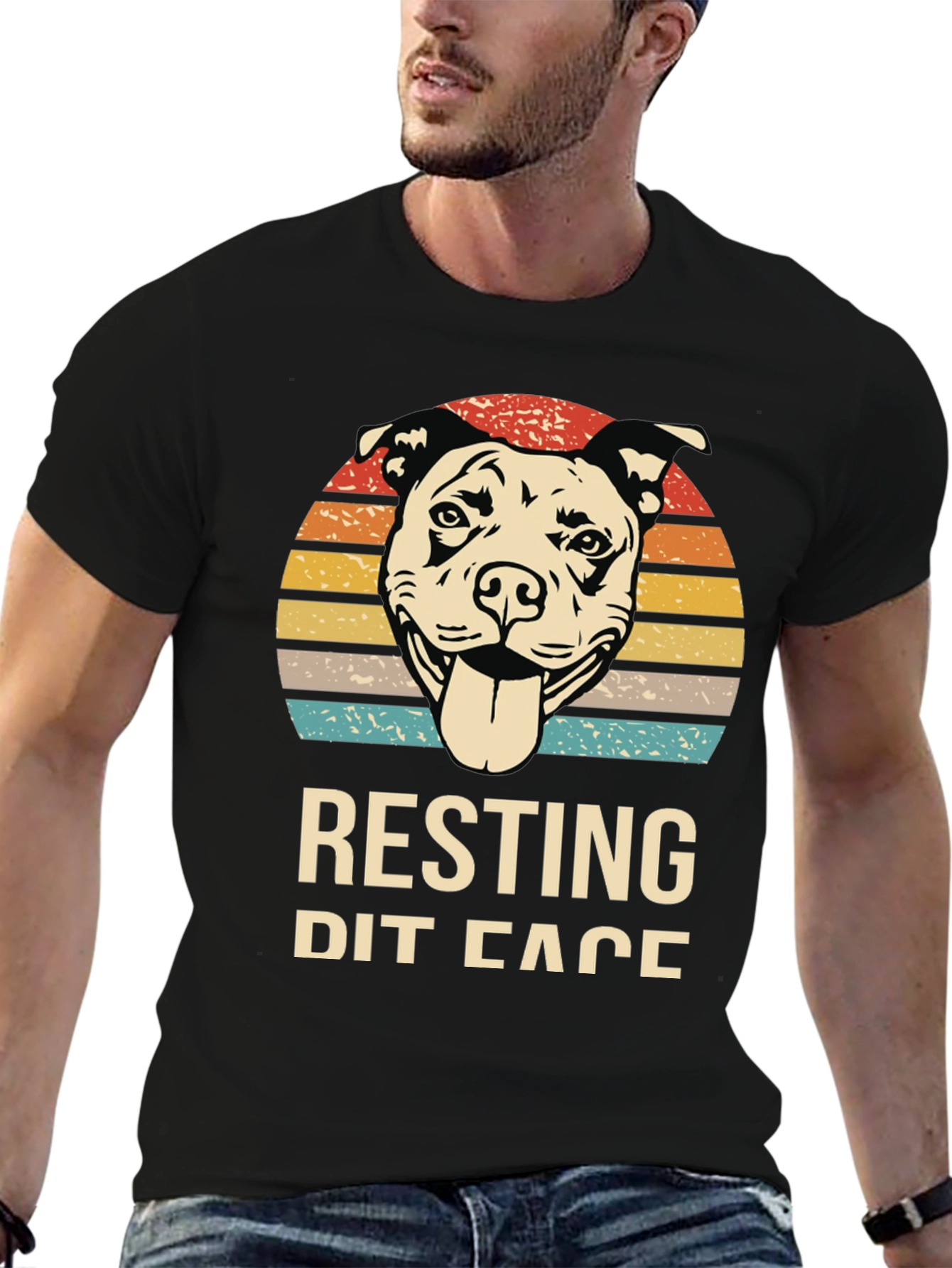 Resting Pit Face Graphic Tee