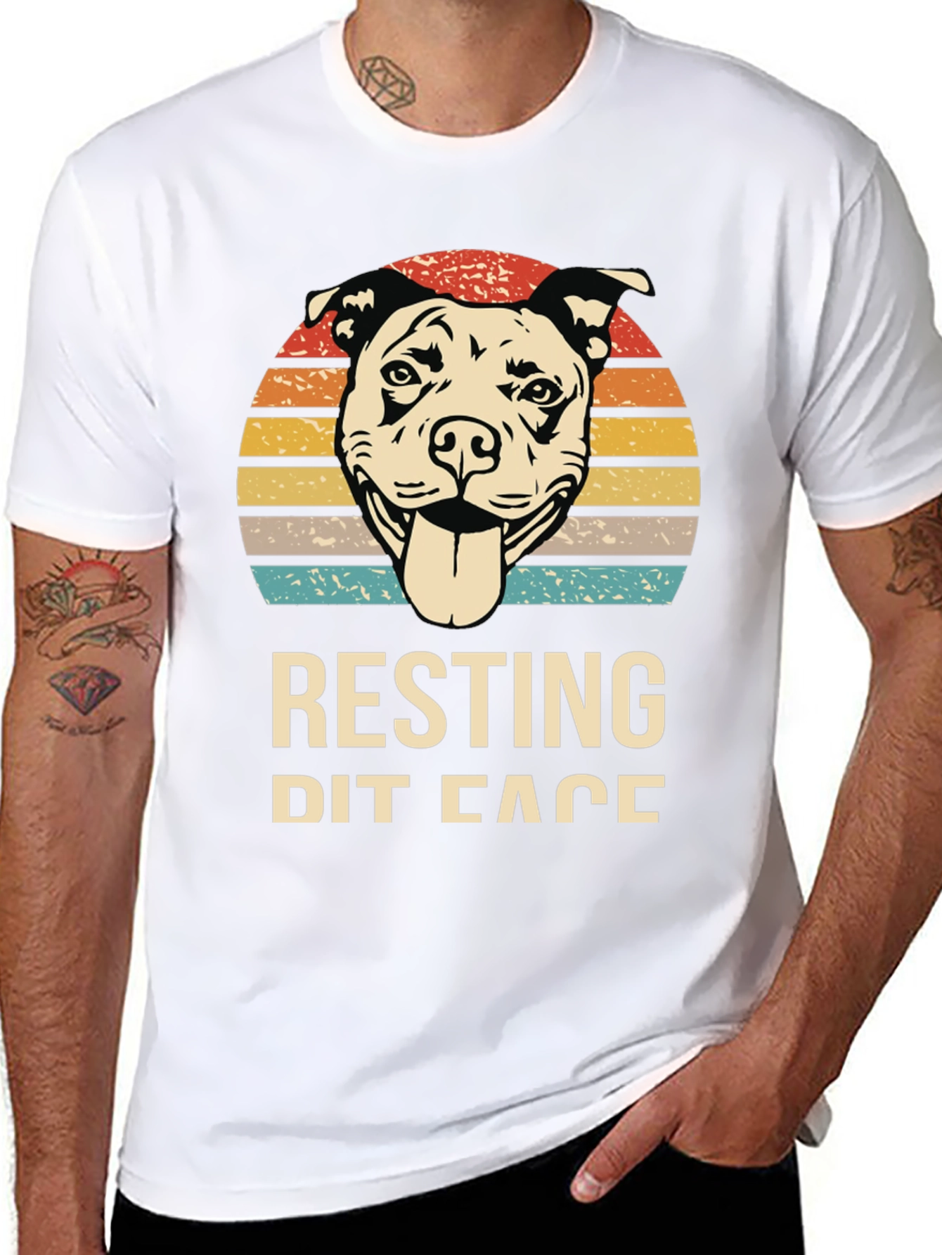 Resting Pit Face Graphic Tee