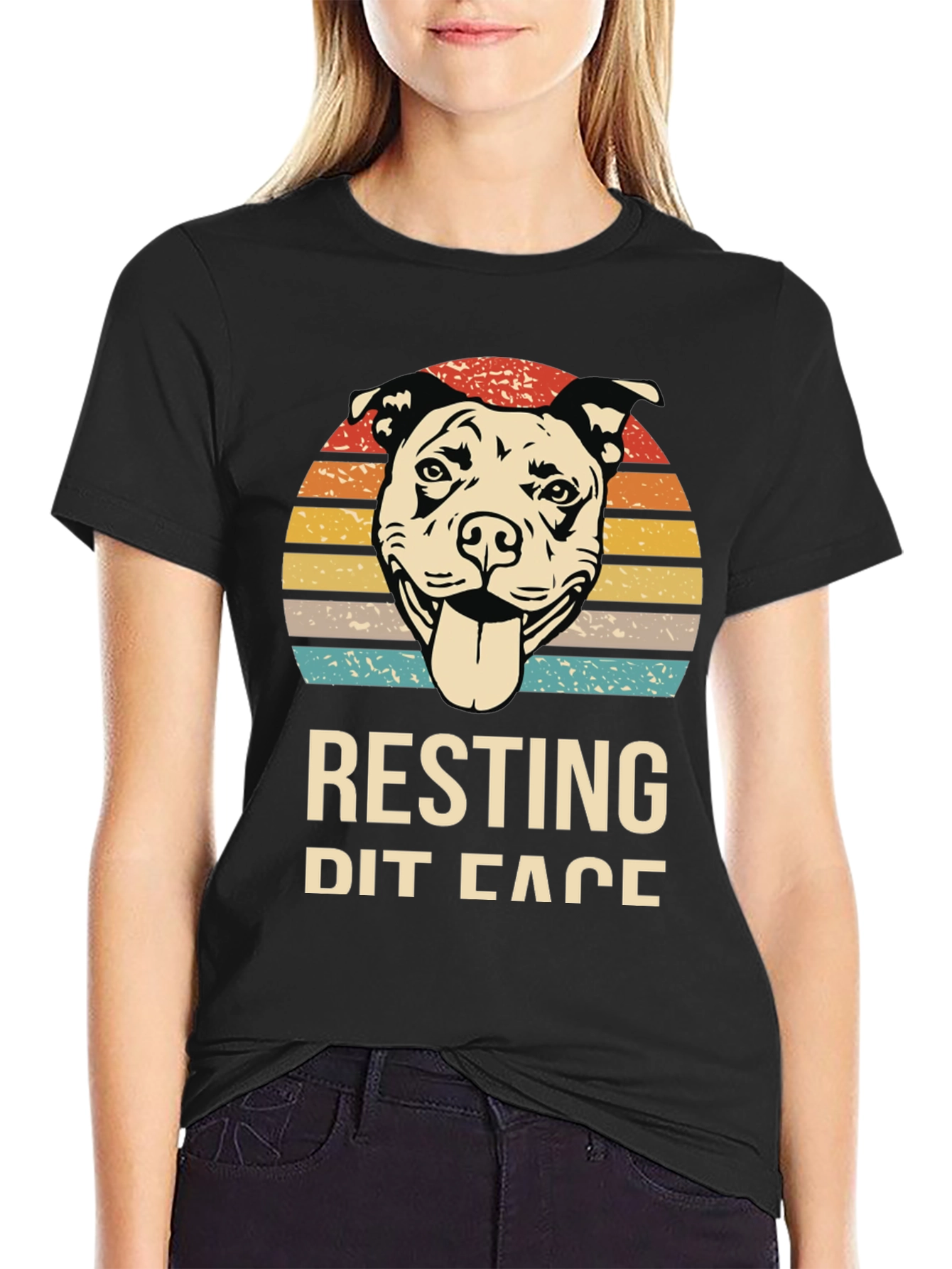 Resting Pit Face Graphic Tee