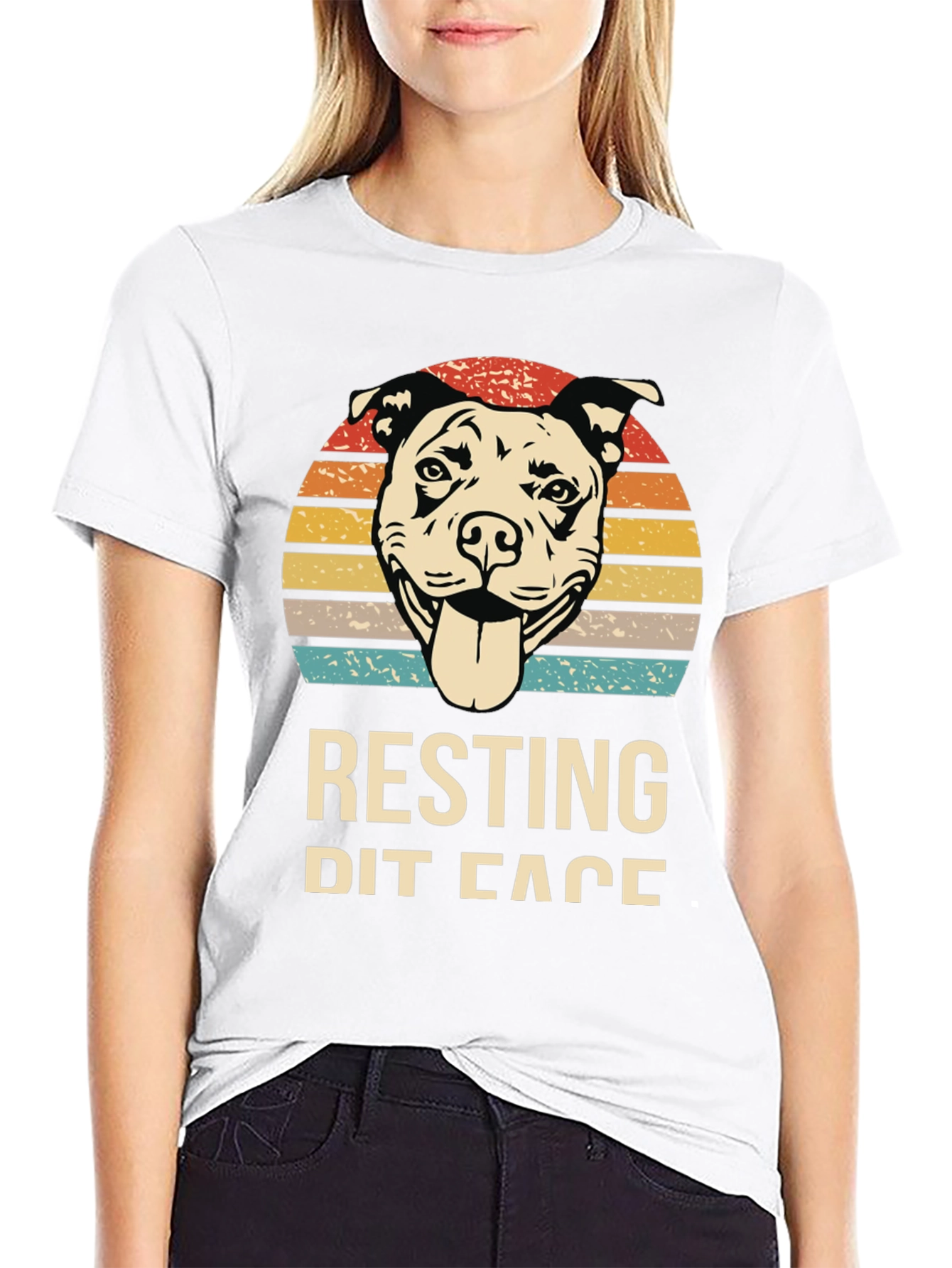 Resting Pit Face Graphic Tee