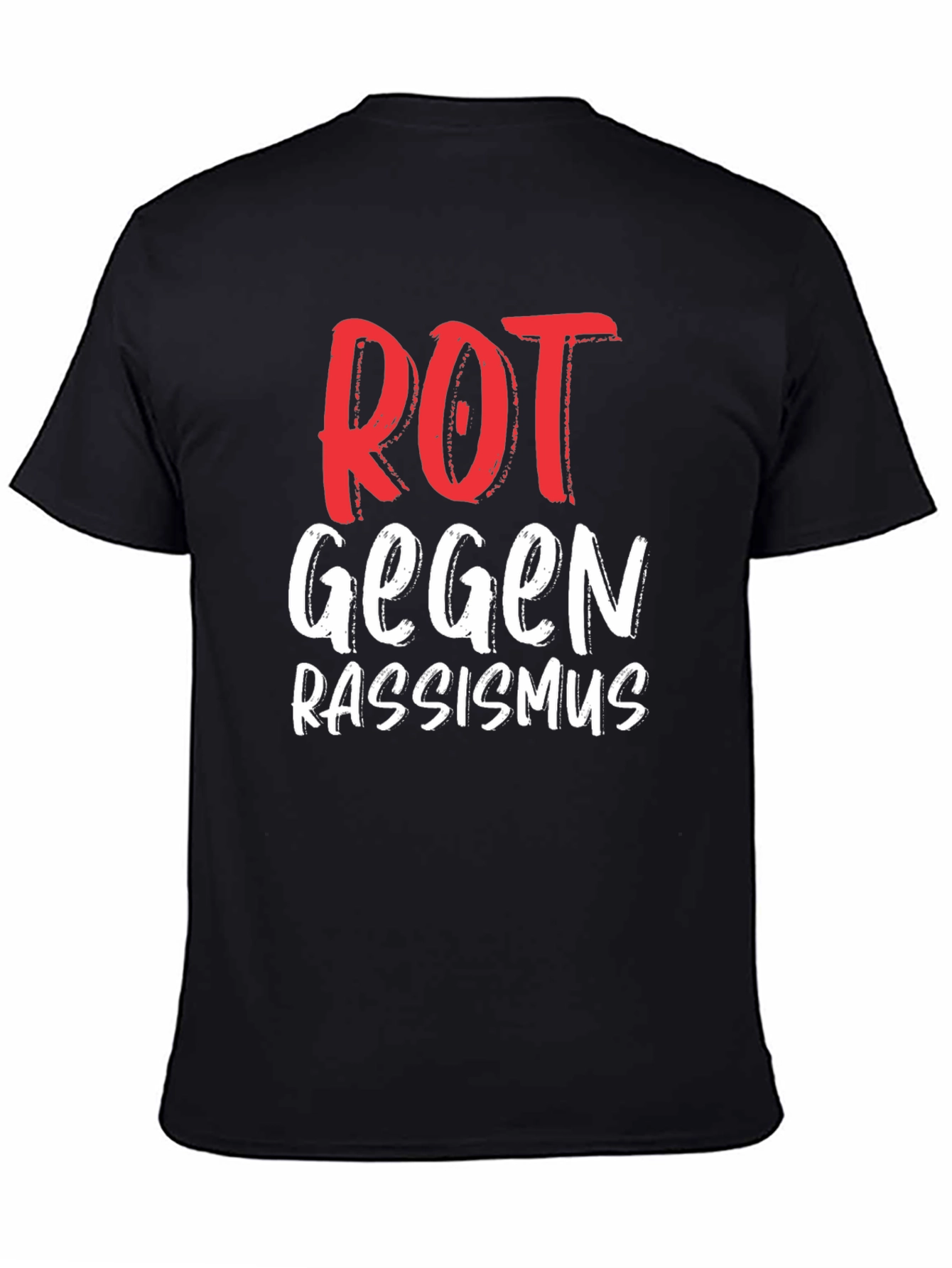 Rot Gegen Rassismus T-Shirt - Anti Racism Tee