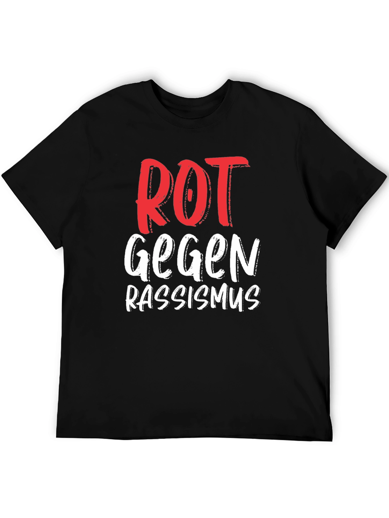 Rot Gegen Rassismus T-Shirt - Anti Racism Tee