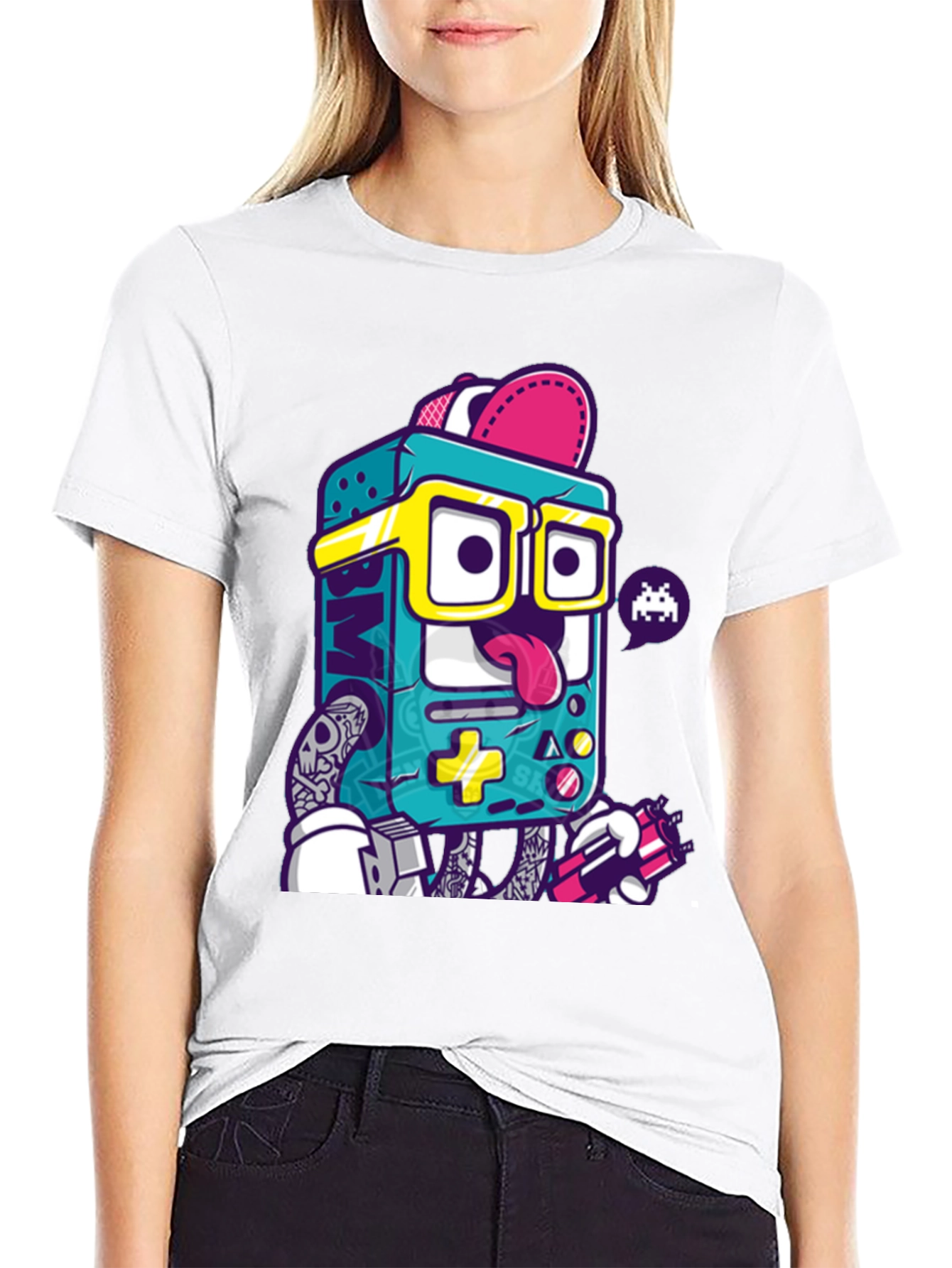 Retro Game Console T-Shirt - Fun Graphic Tee