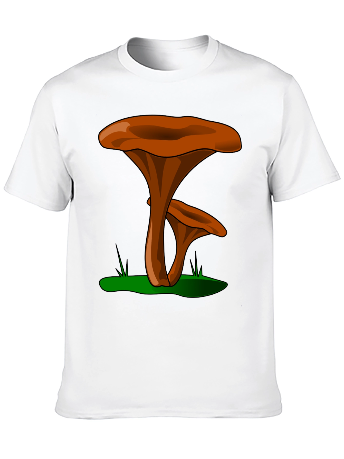 Mushroom Graphic Tee - Funky Nature Shirt