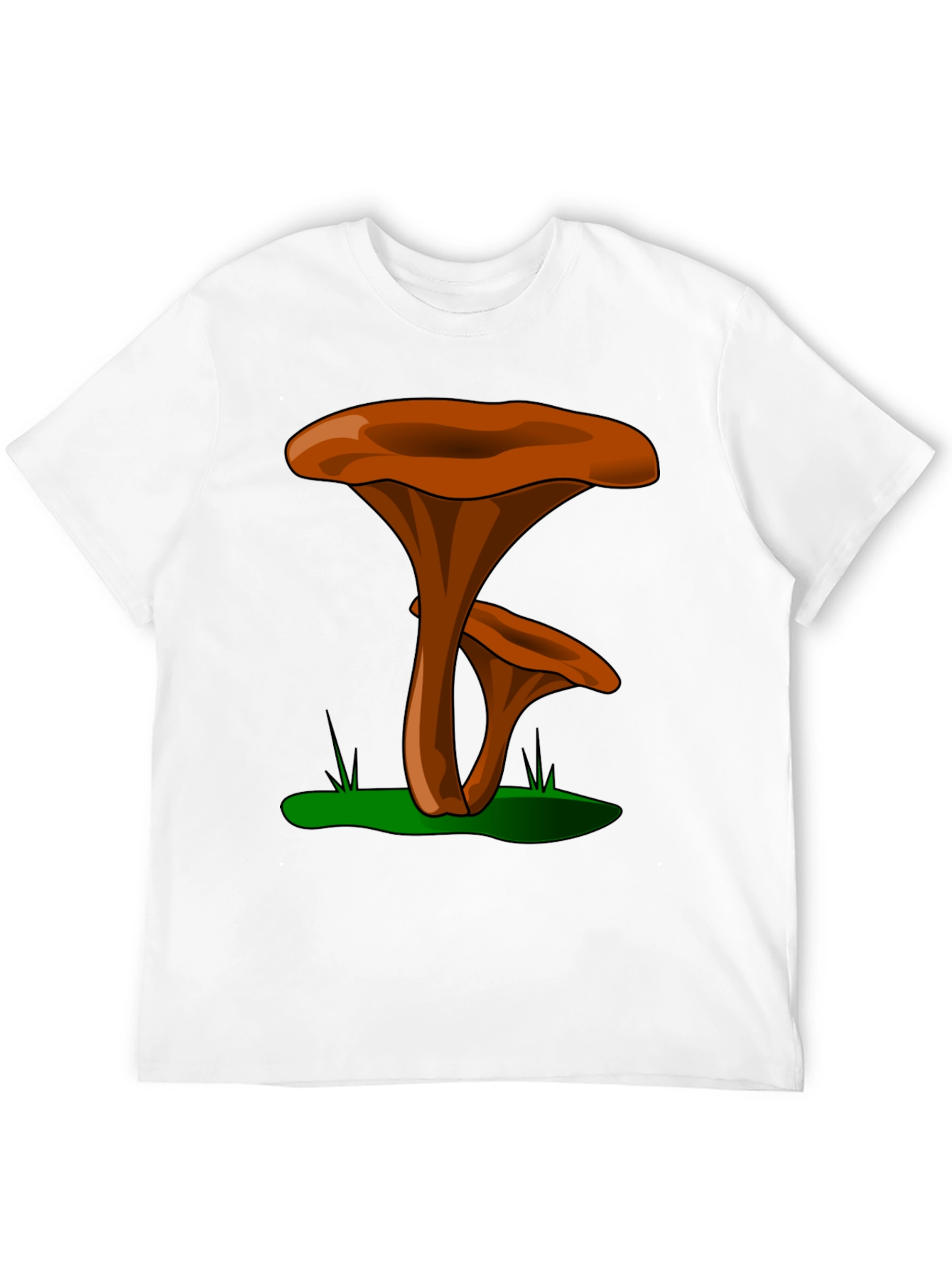 Mushroom Graphic Tee - Funky Nature Shirt