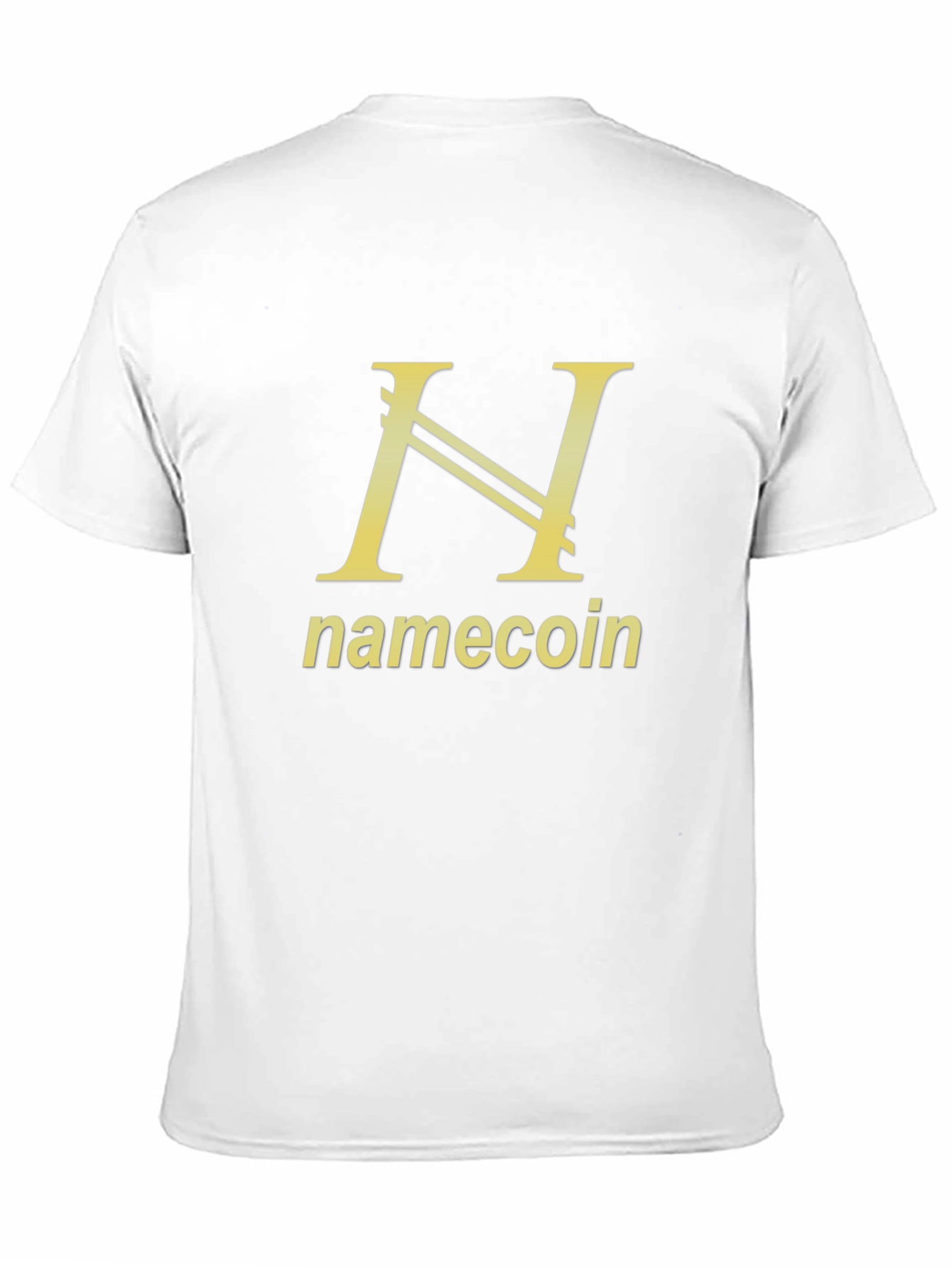 Namecoin Black T-Shirt Crypto Design