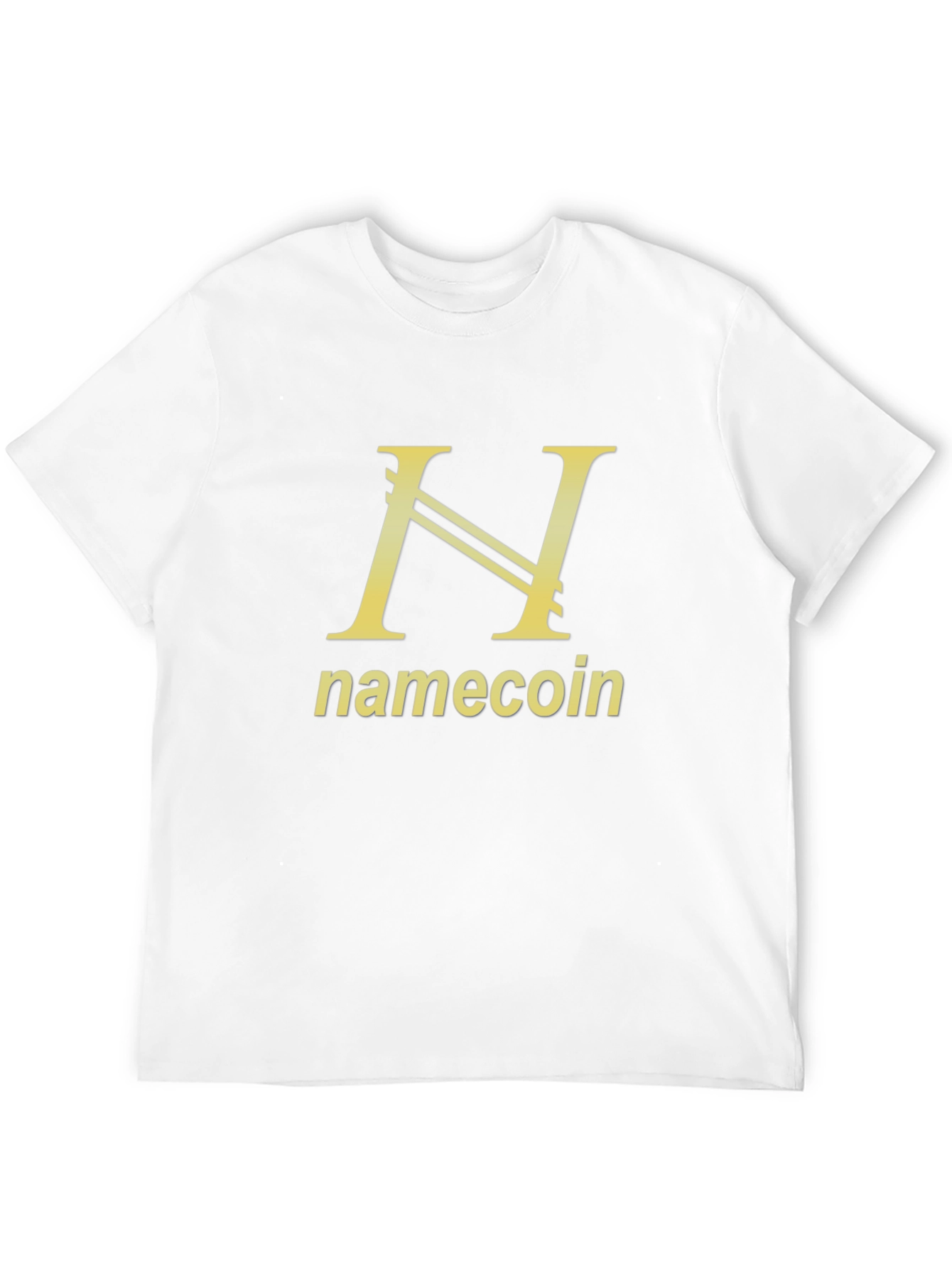 Namecoin Black T-Shirt Crypto Design