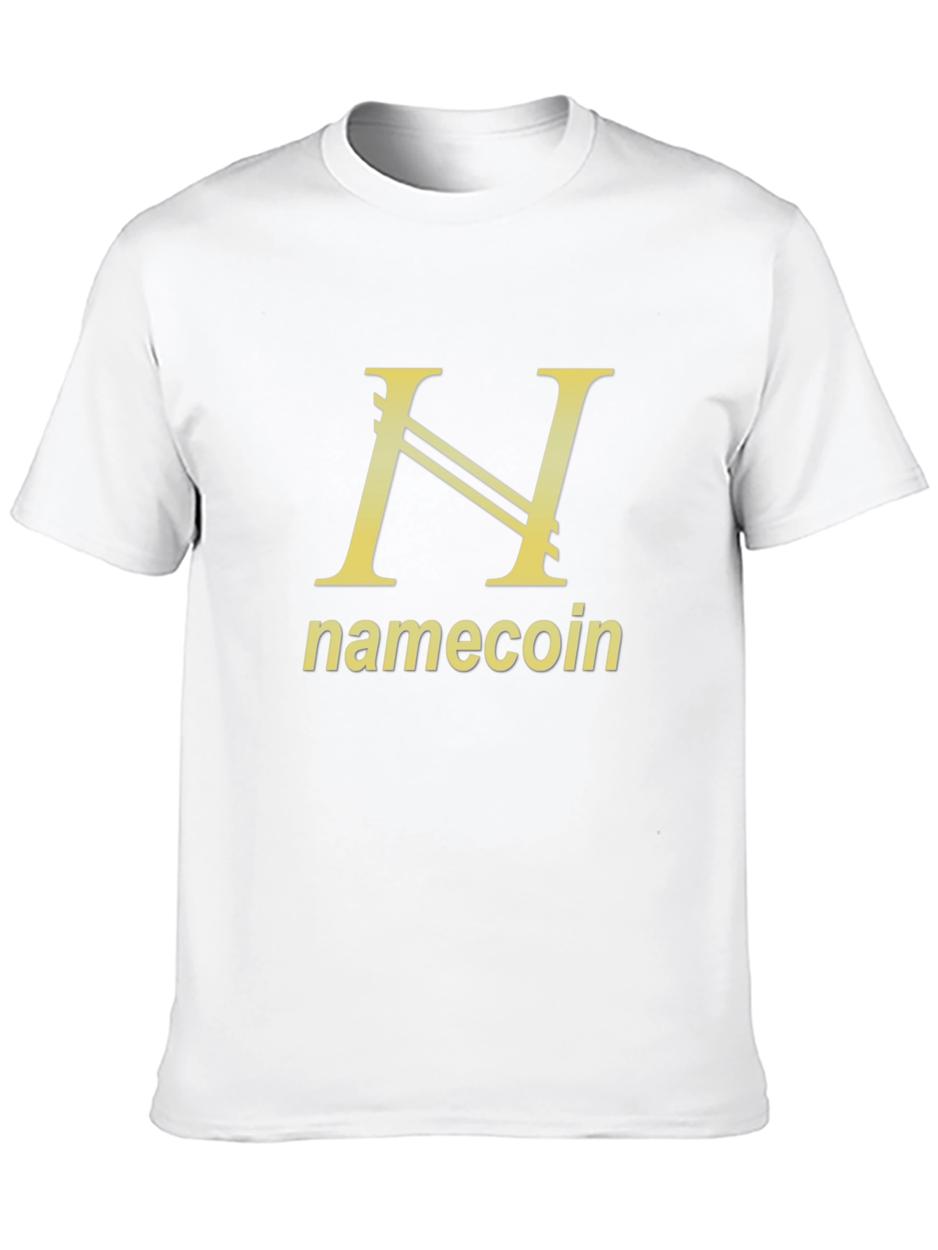 Namecoin Black T-Shirt Crypto Design