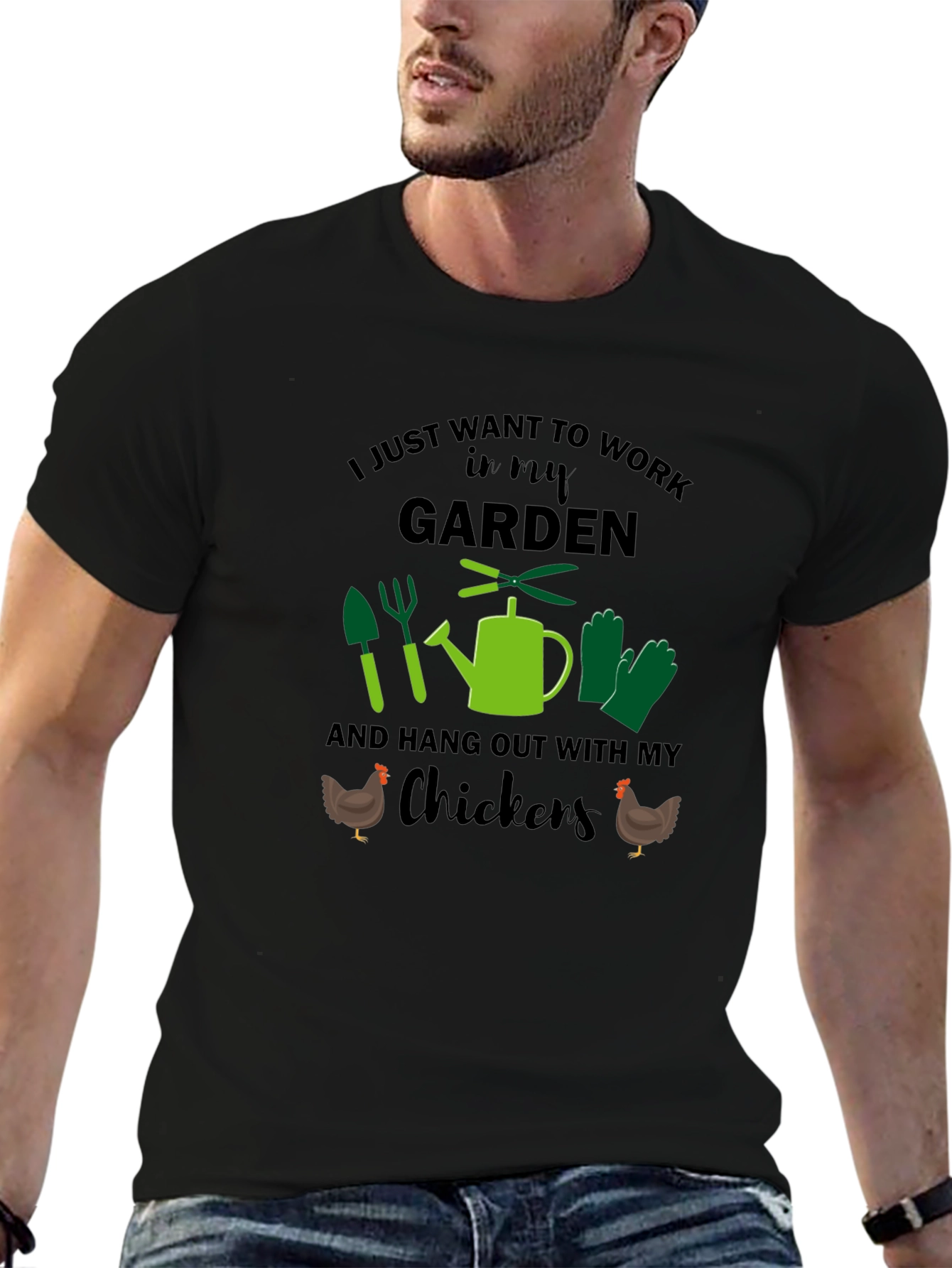 Gardening & Chickens T-Shirt