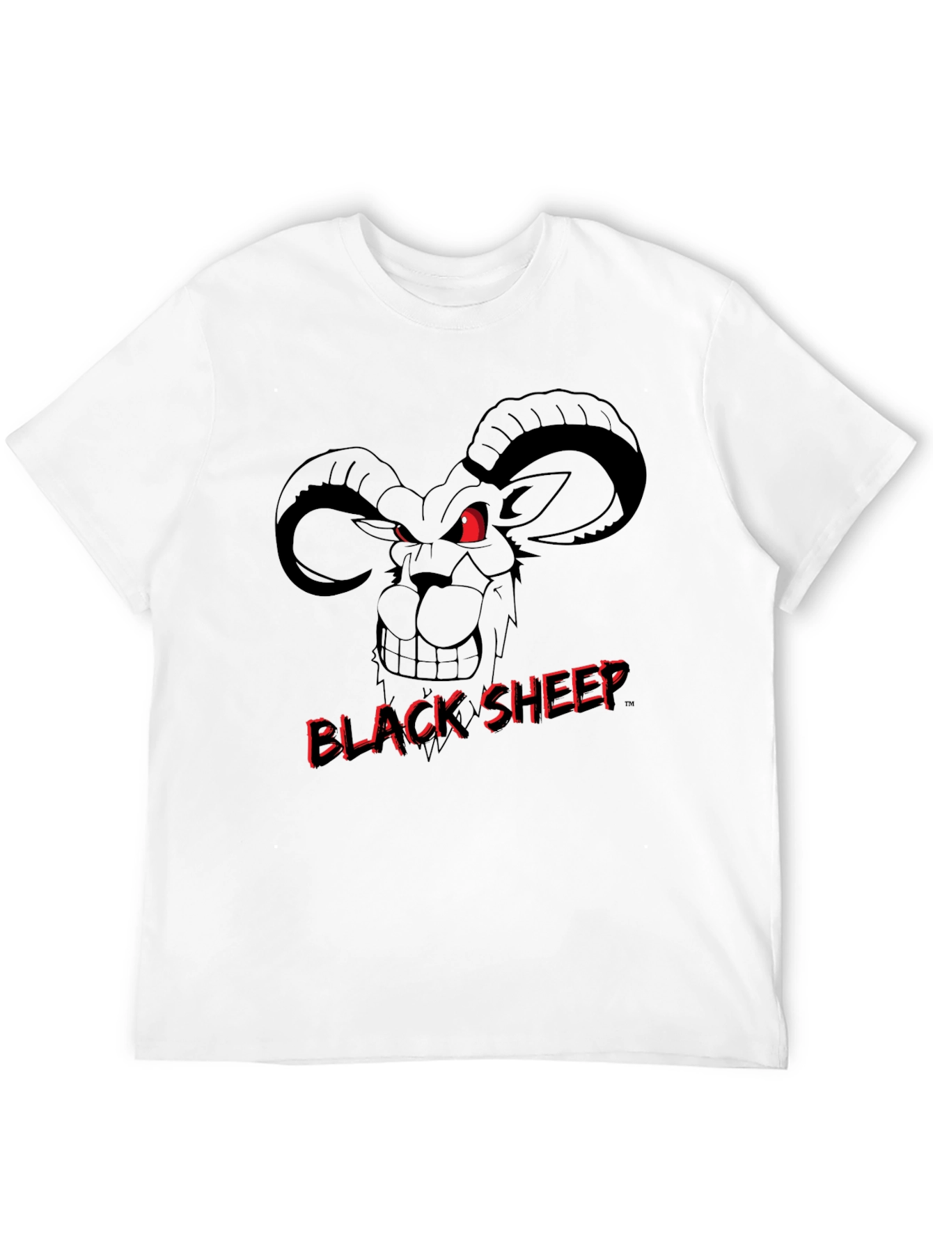Black Sheep Graphic Tee - Mens Crew Neck Shirt