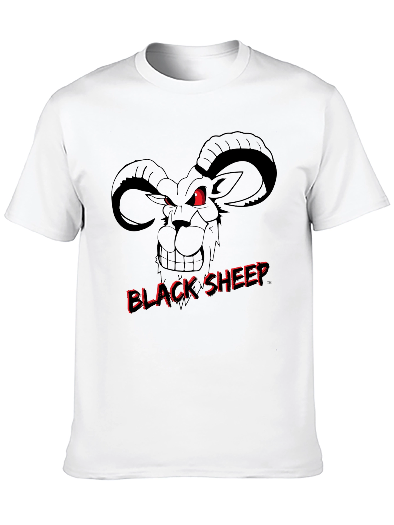 Black Sheep Graphic Tee - Mens Crew Neck Shirt
