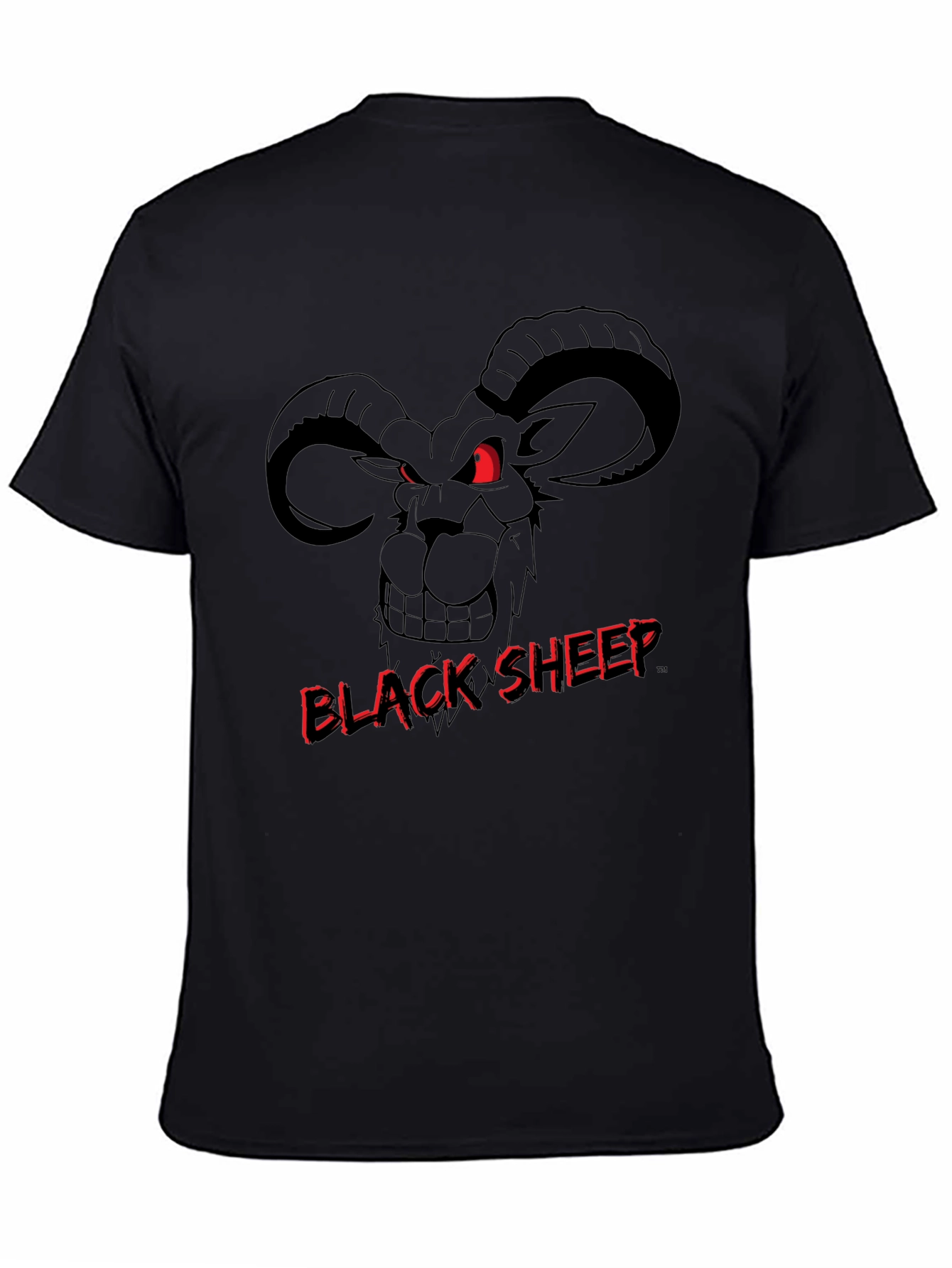 Black Sheep Graphic Tee - Mens Crew Neck Shirt
