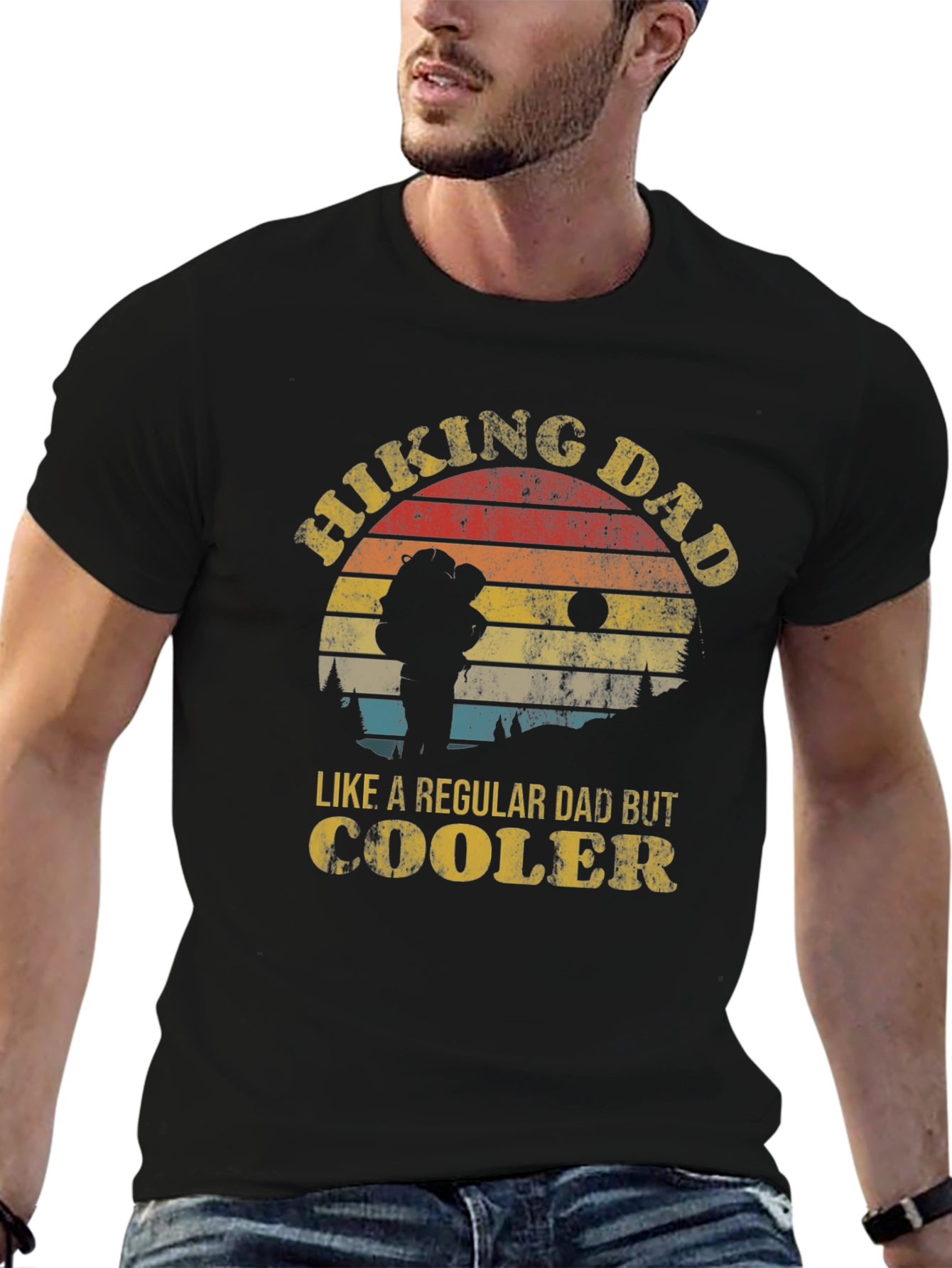 Hiking Dad T-Shirt - Regular Dad But Cooler