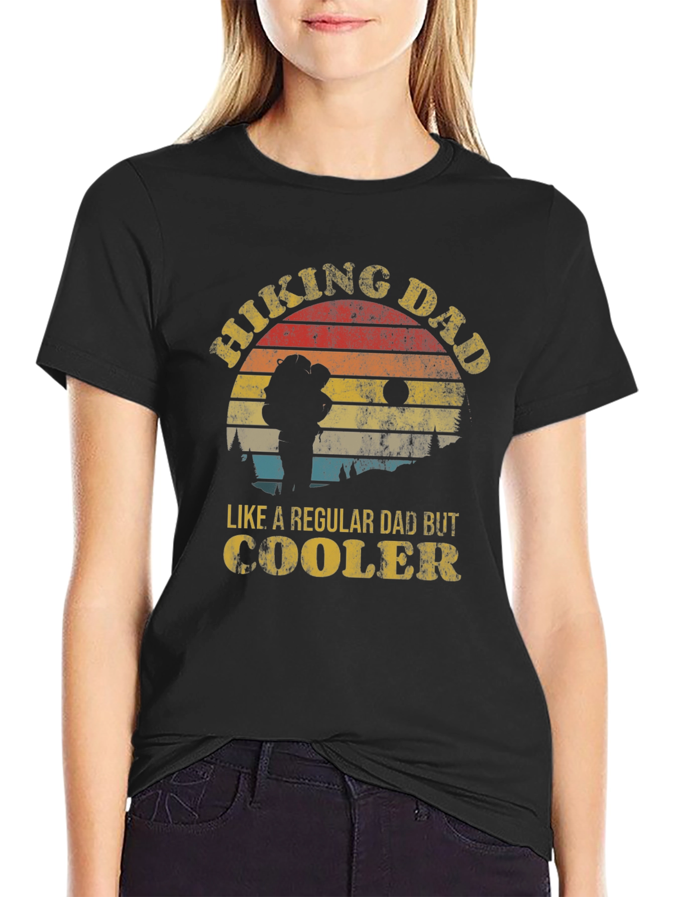 Hiking Dad T-Shirt - Regular Dad But Cooler
