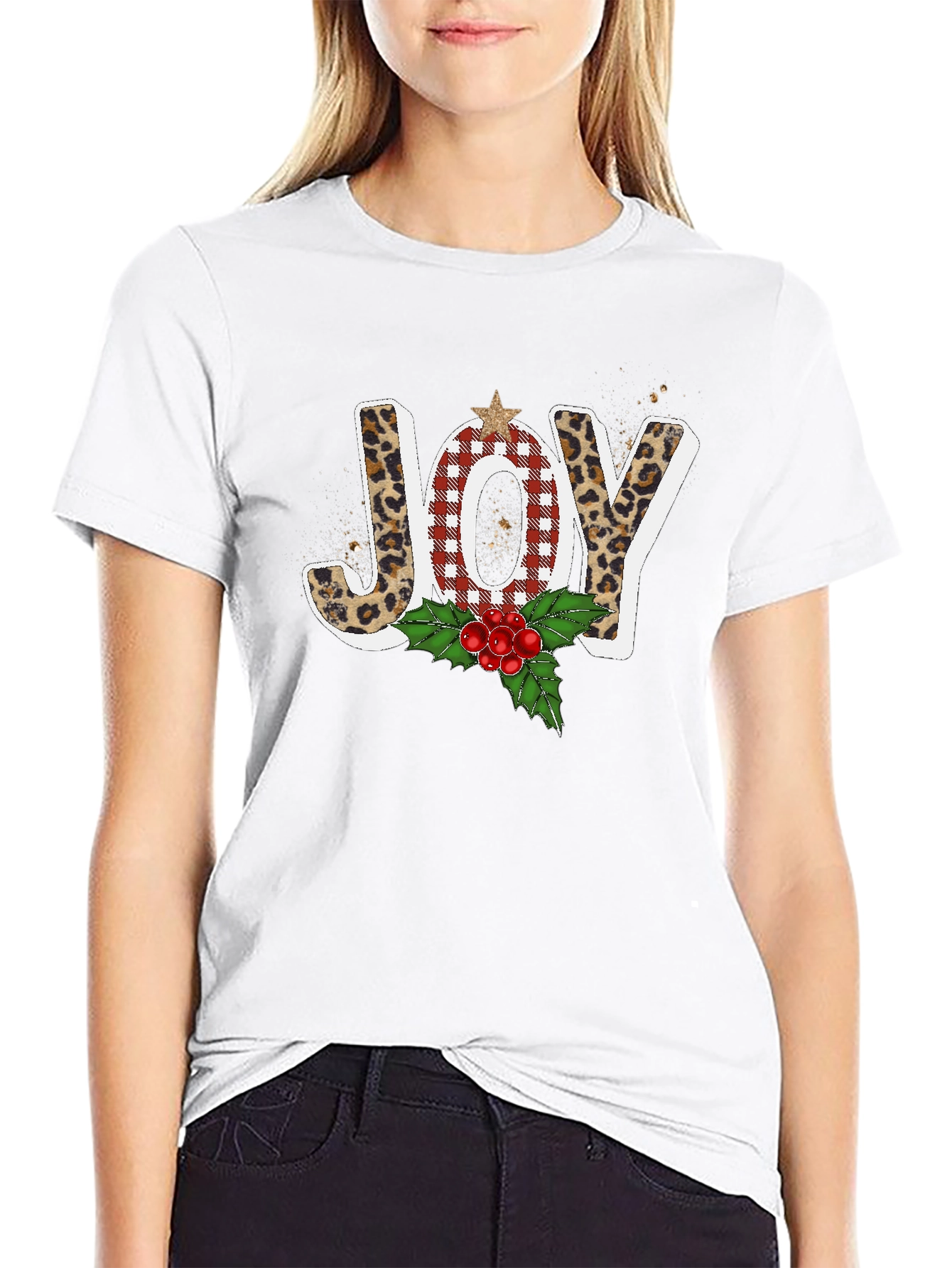 Joy Christmas Graphic Tee