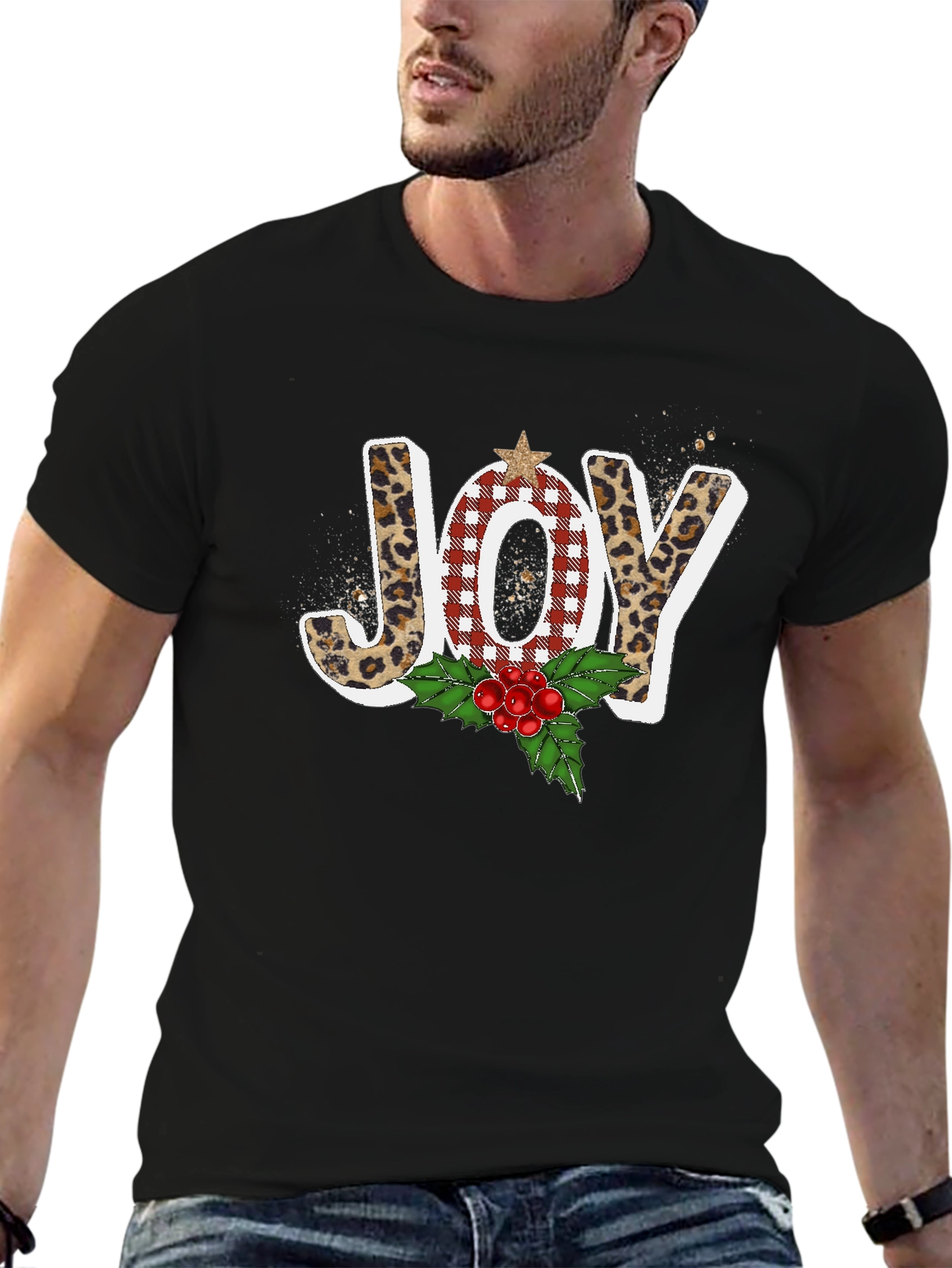Joy Christmas Graphic Tee