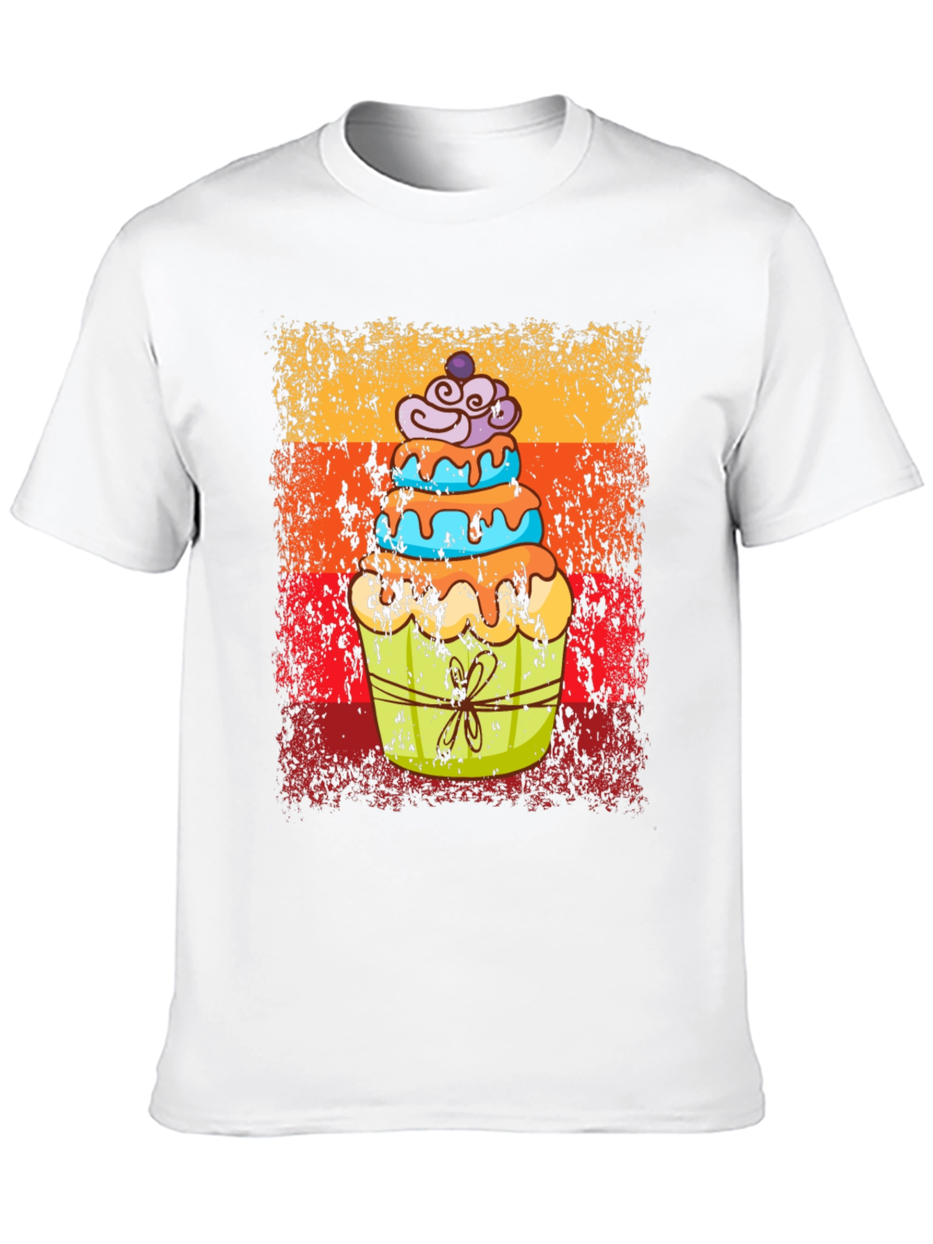 Retro Cupcake T-Shirt - Sweet Treat Tee