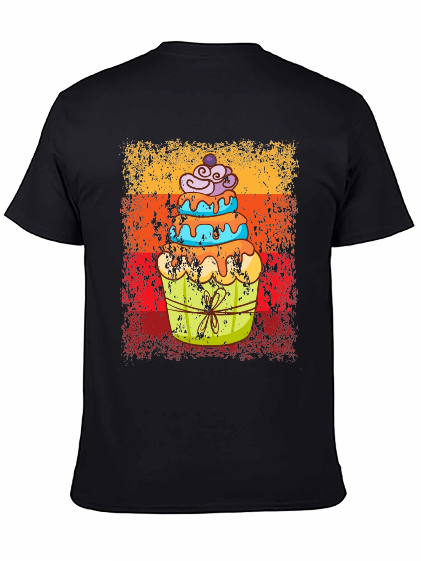Retro Cupcake T-Shirt - Sweet Treat Tee