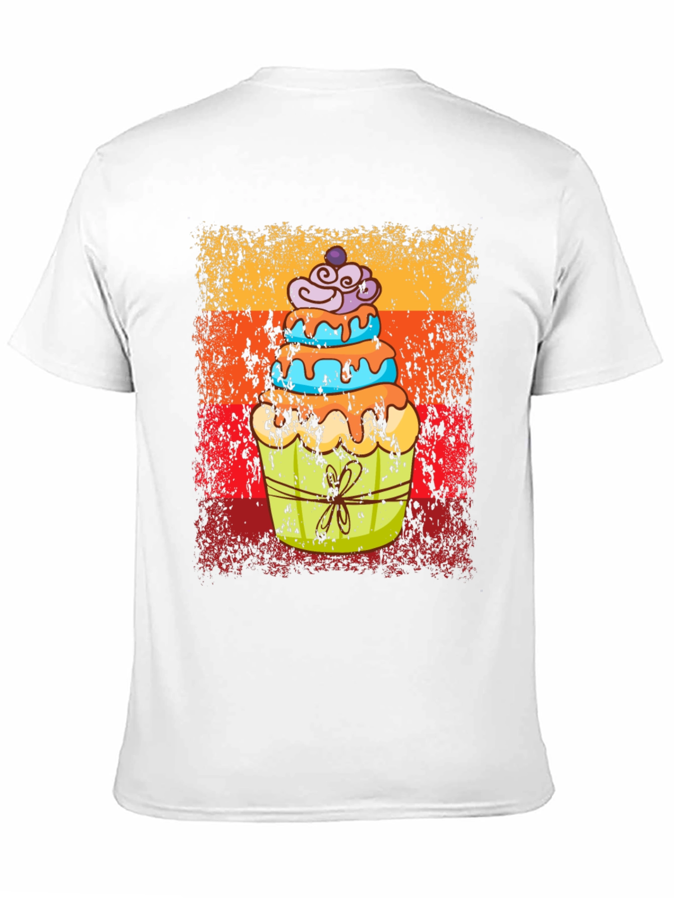 Retro Cupcake T-Shirt - Sweet Treat Tee