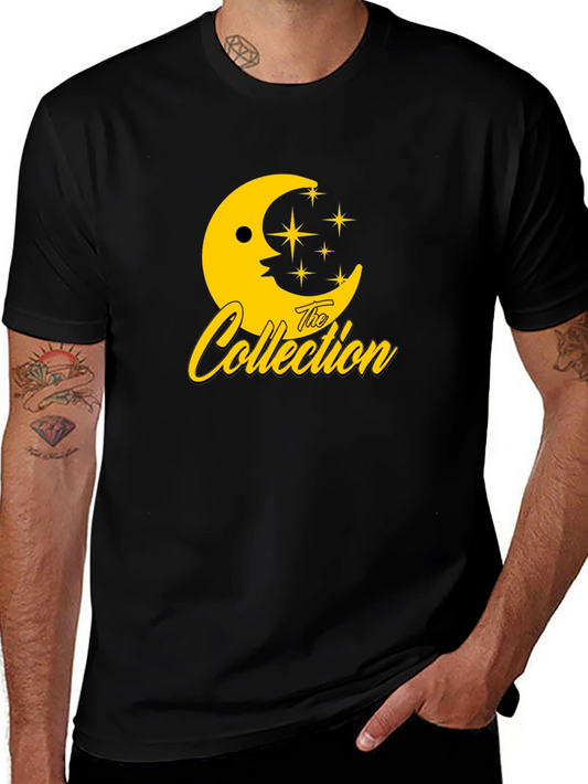 The Collection Moon & Stars Black Graphic Tee