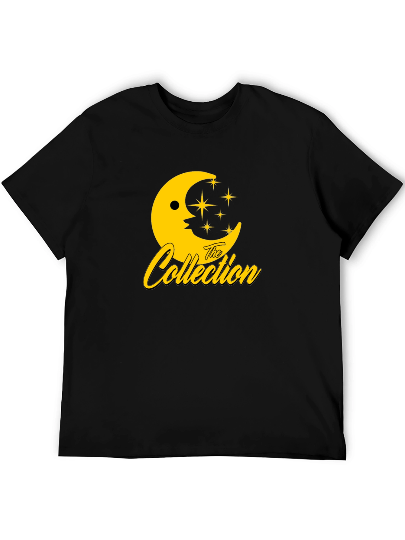 The Collection Moon & Stars Black Graphic Tee