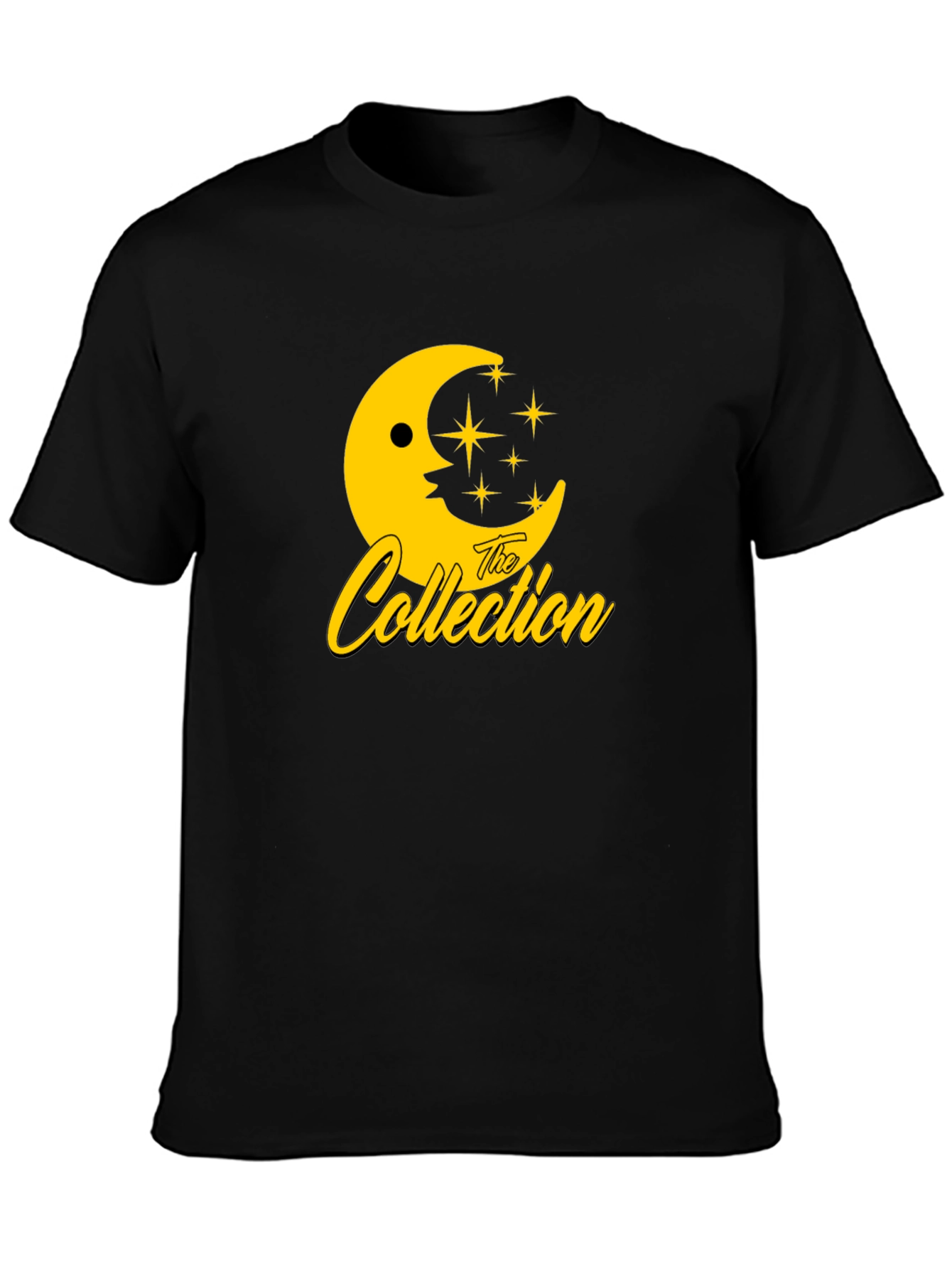 The Collection Moon & Stars Black Graphic Tee