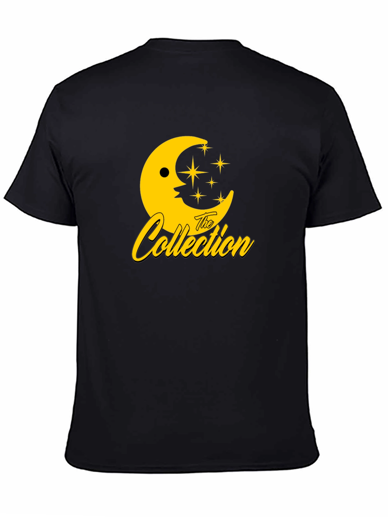 The Collection Moon & Stars Black Graphic Tee