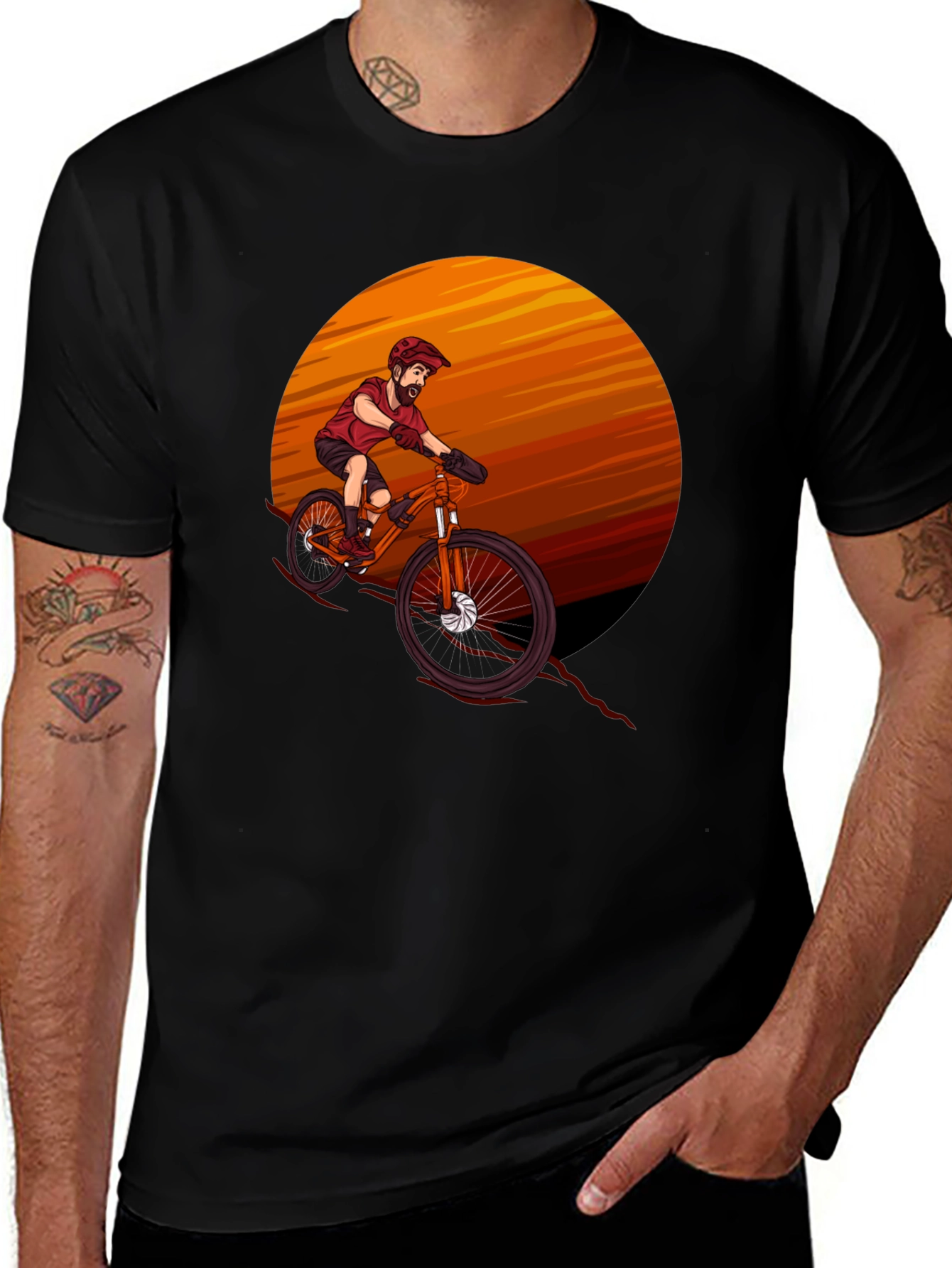 Mountain Bike Graphic Tee - Adventure Ready