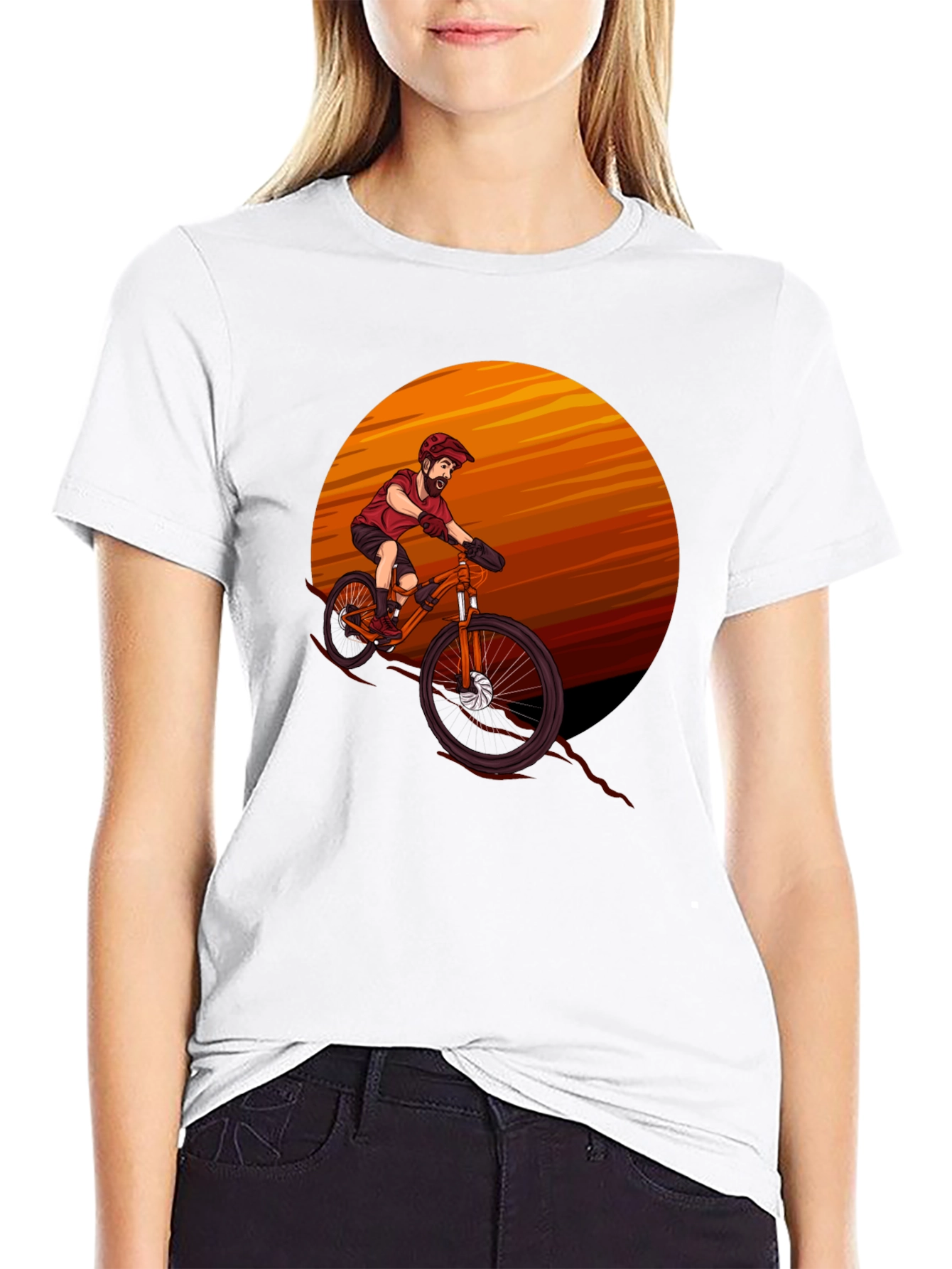 Mountain Bike Graphic Tee - Adventure Ready