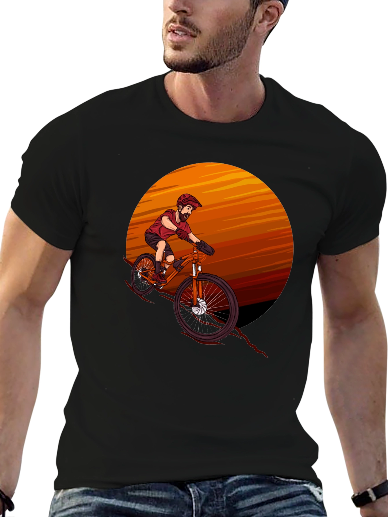 Mountain Bike Graphic Tee - Adventure Ready