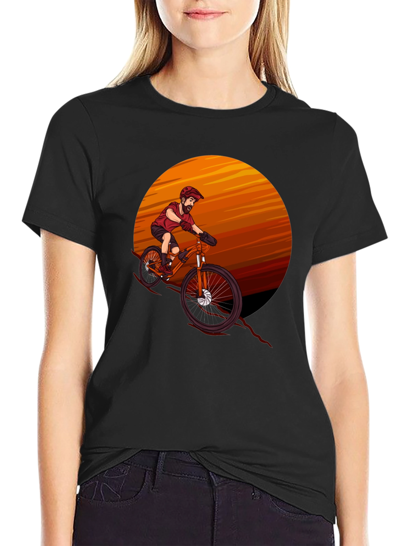 Mountain Bike Graphic Tee - Adventure Ready