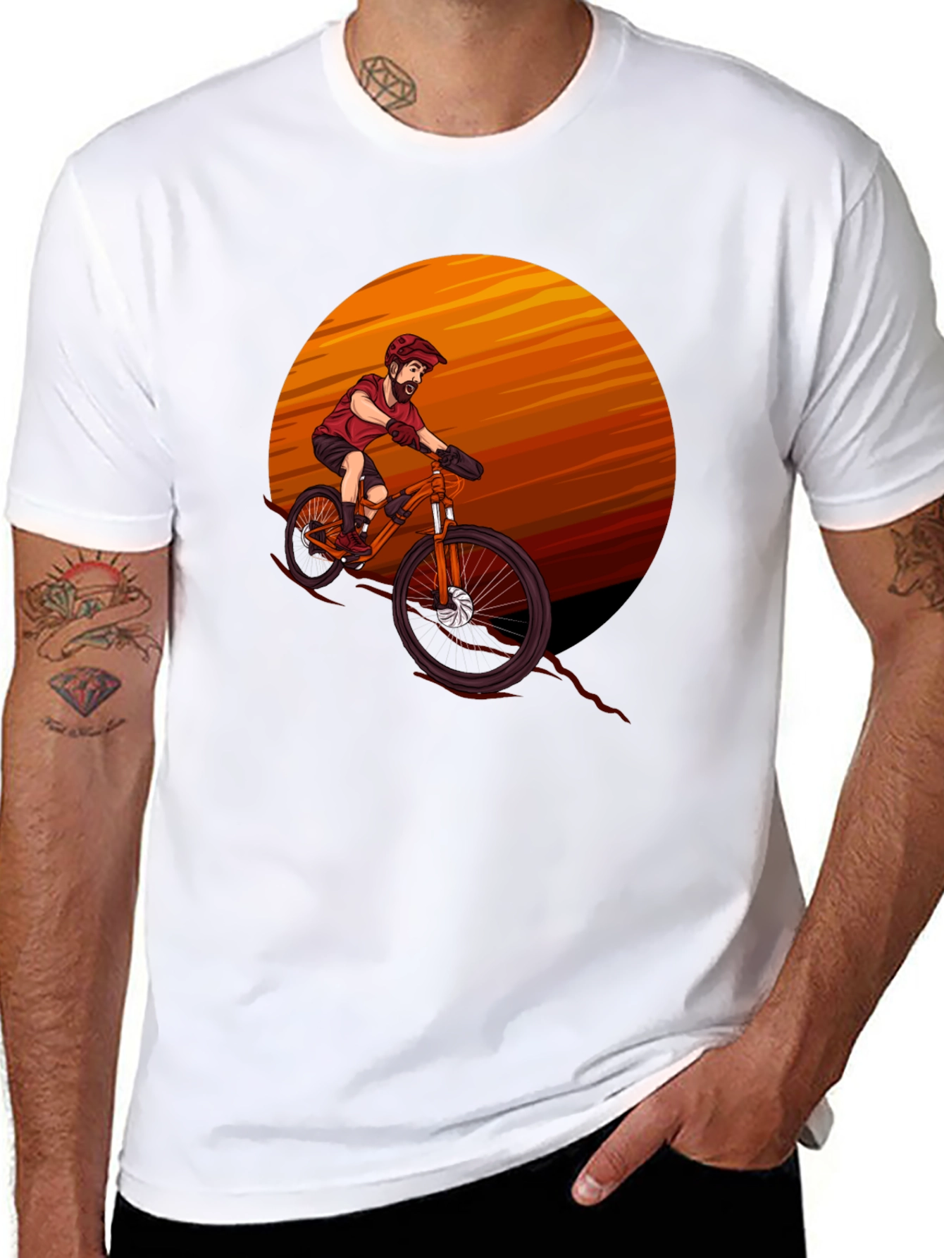 Mountain Bike Graphic Tee - Adventure Ready