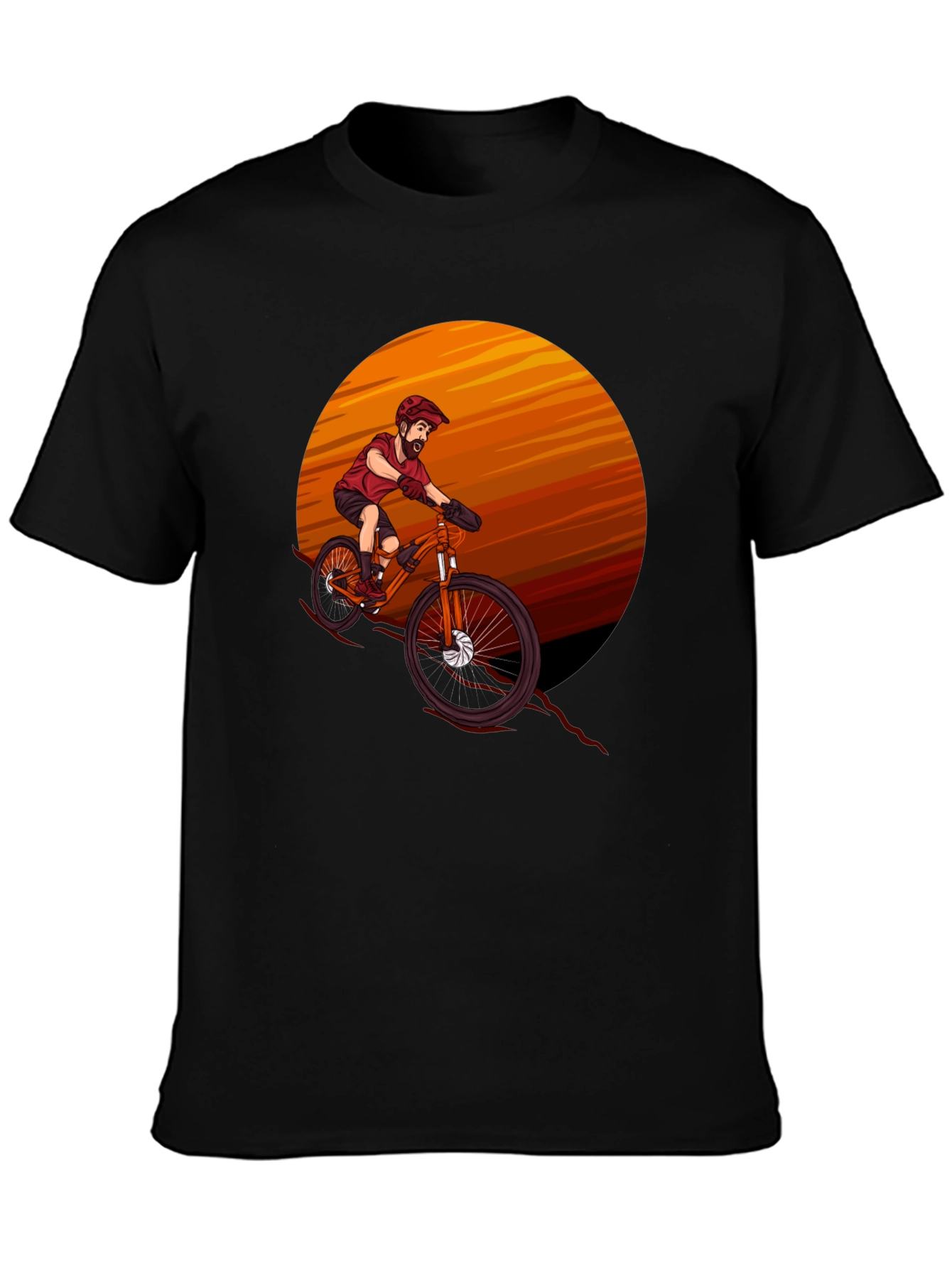 Mountain Bike Graphic Tee - Adventure Ready