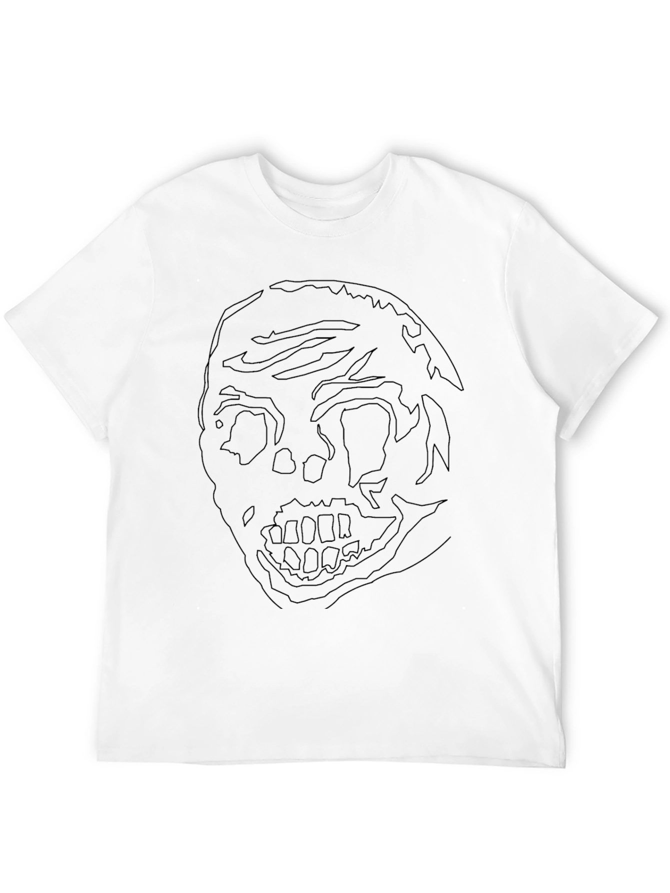 Skull Graphic Black Tee