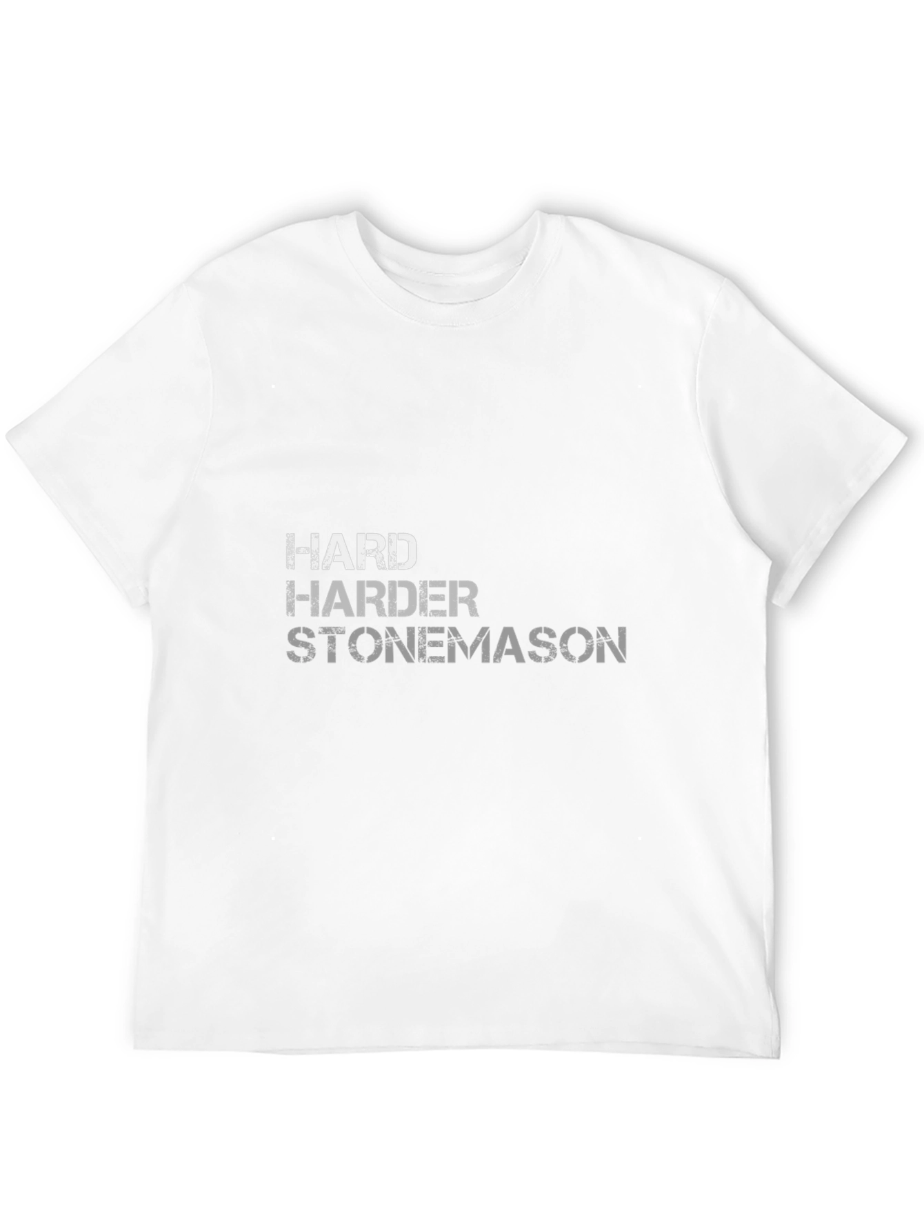 Harder Stonemason Tee - Premium Cotton Blend