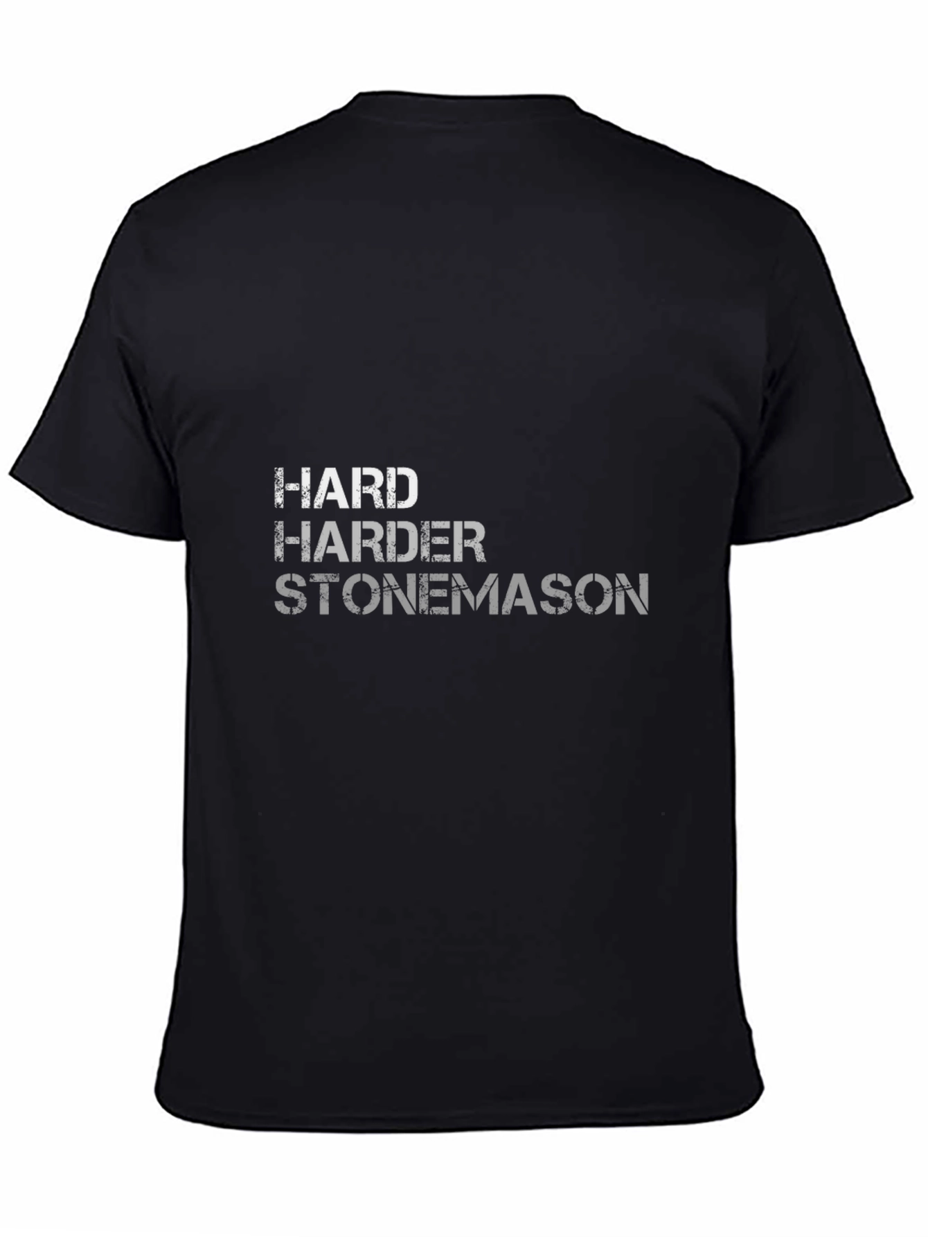 Harder Stonemason Tee - Premium Cotton Blend