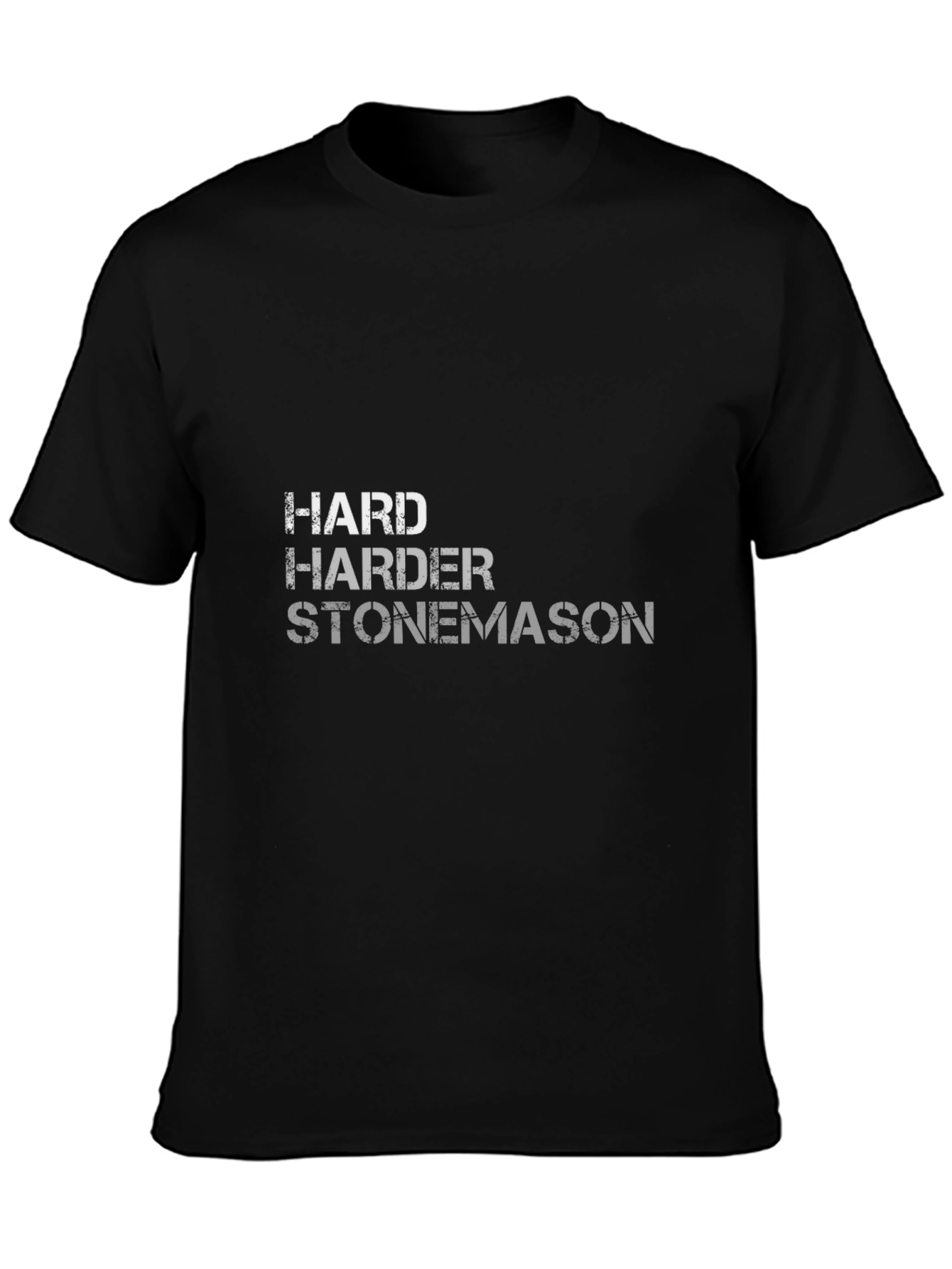 Harder Stonemason Tee - Premium Cotton Blend