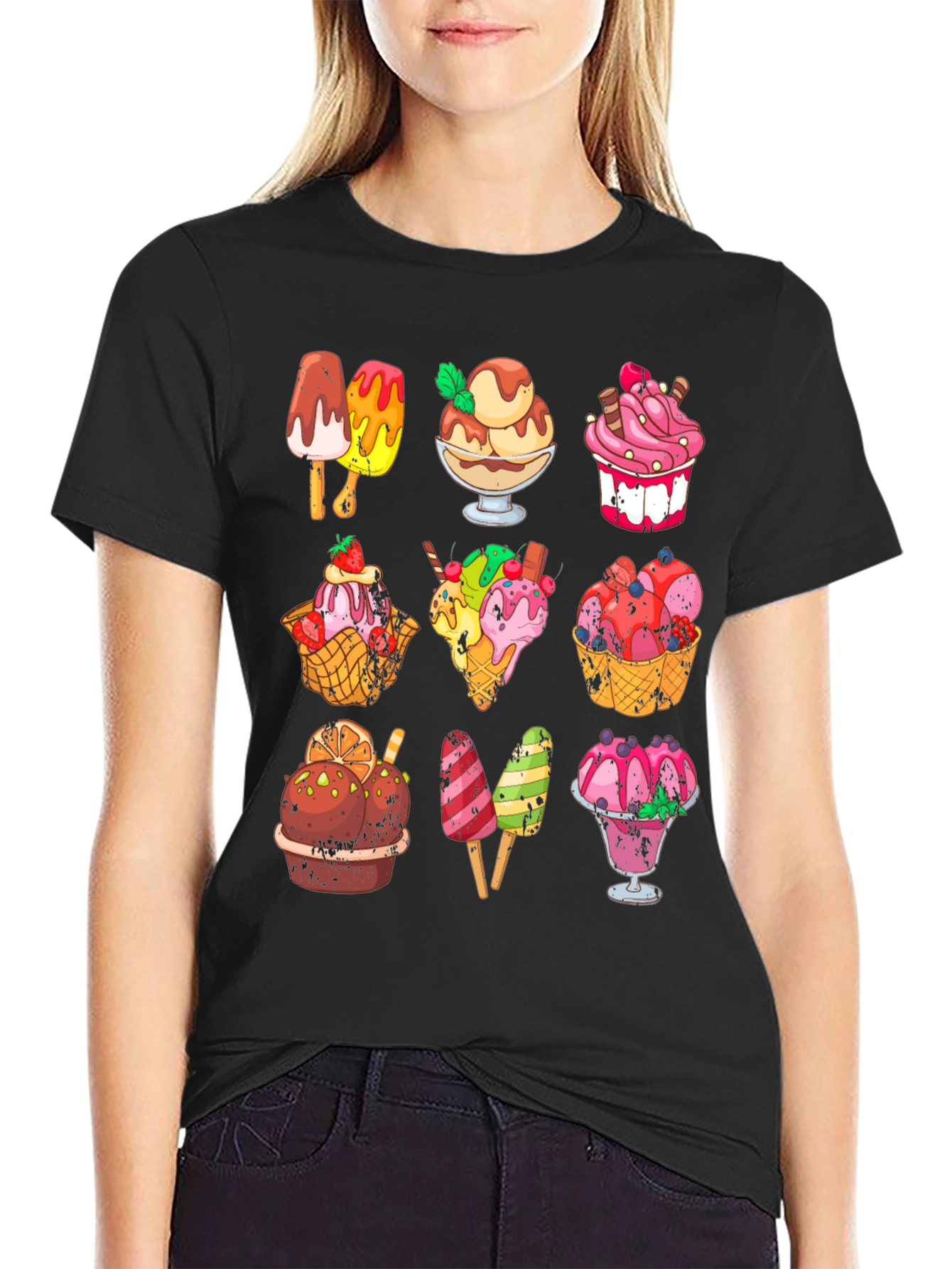 Ice Cream Lover Tee - Sweet Treat Design!