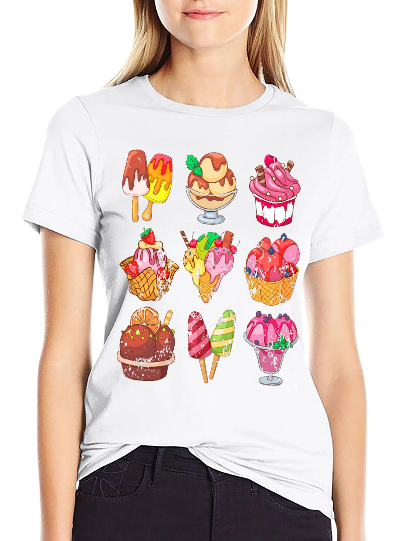 Ice Cream Lover Tee - Sweet Treat Design!