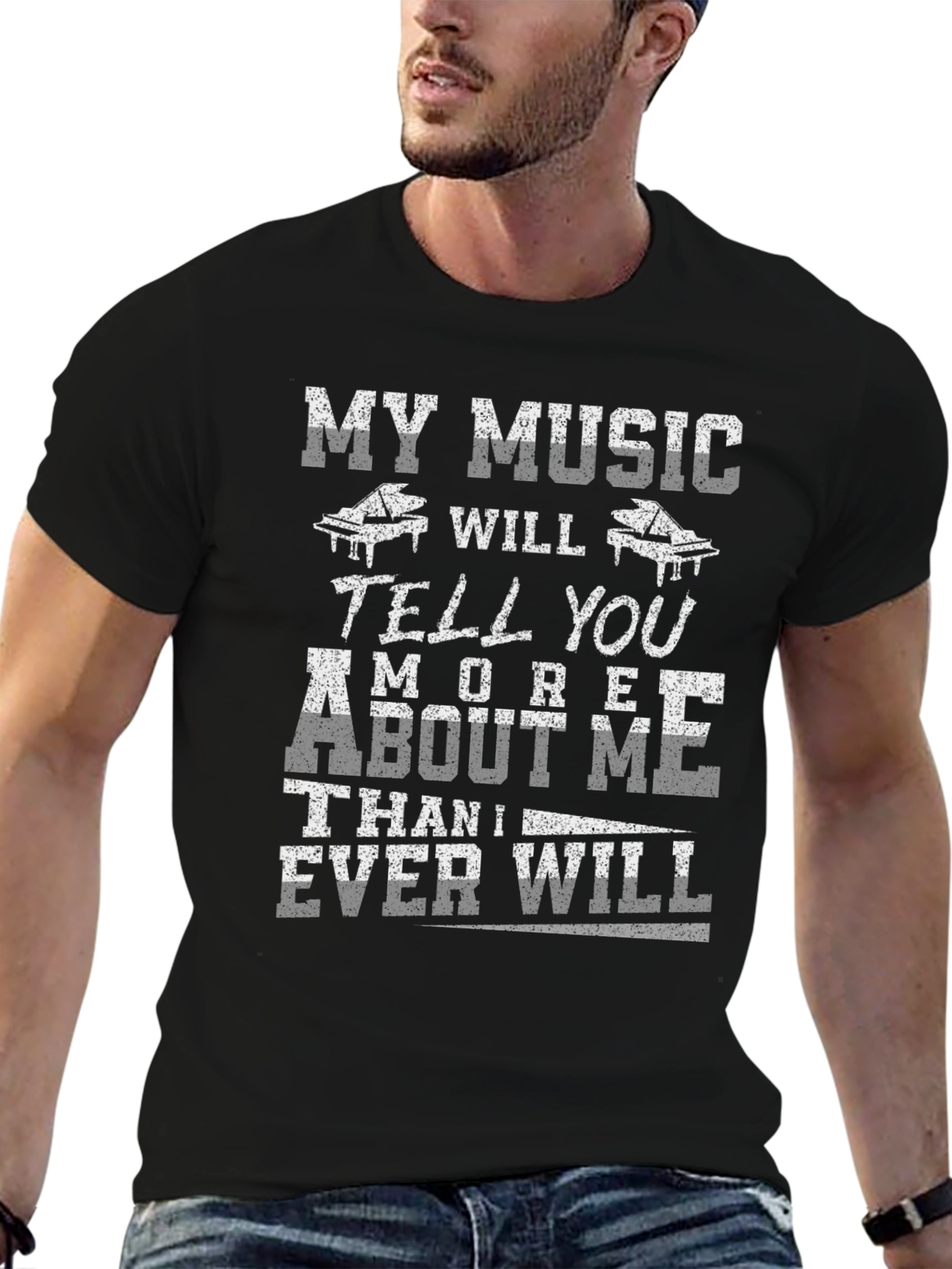 My Music Will Tell You More T-Shirt