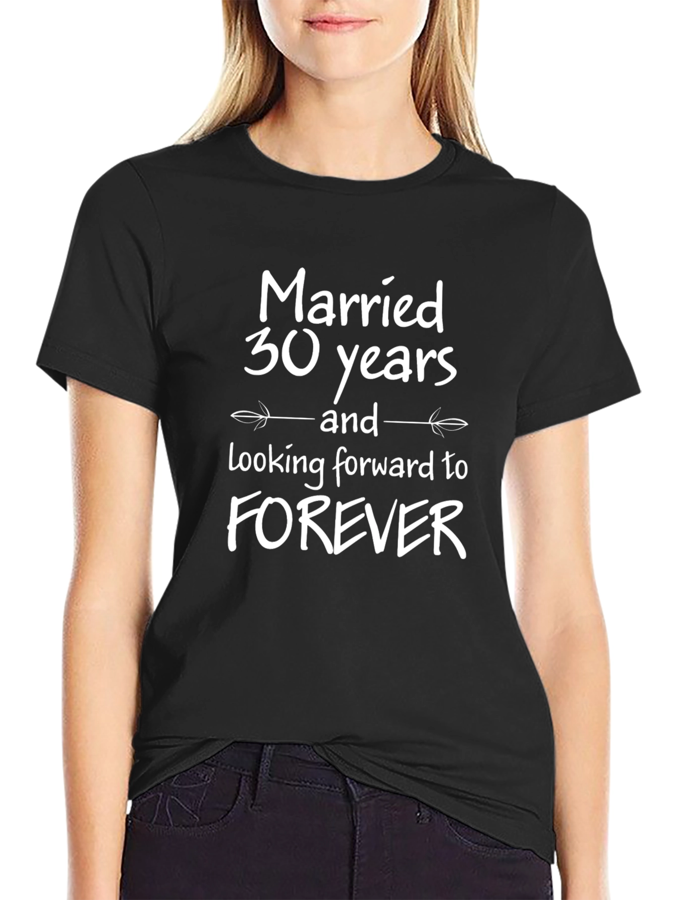 30th Anniversary T-Shirt - Married 30 Years Forever