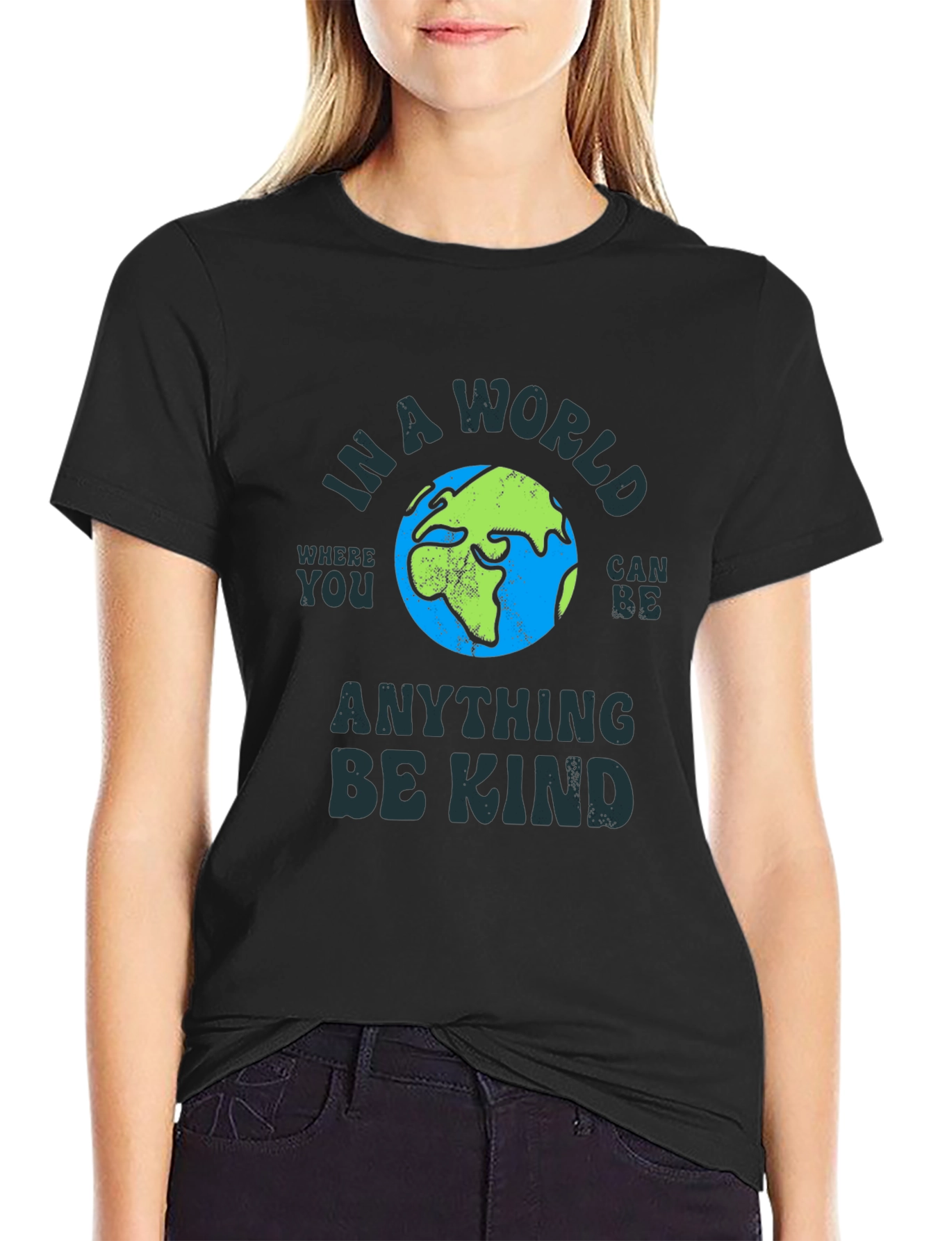 Be Kind T-Shirt - Earth Graphic Tee